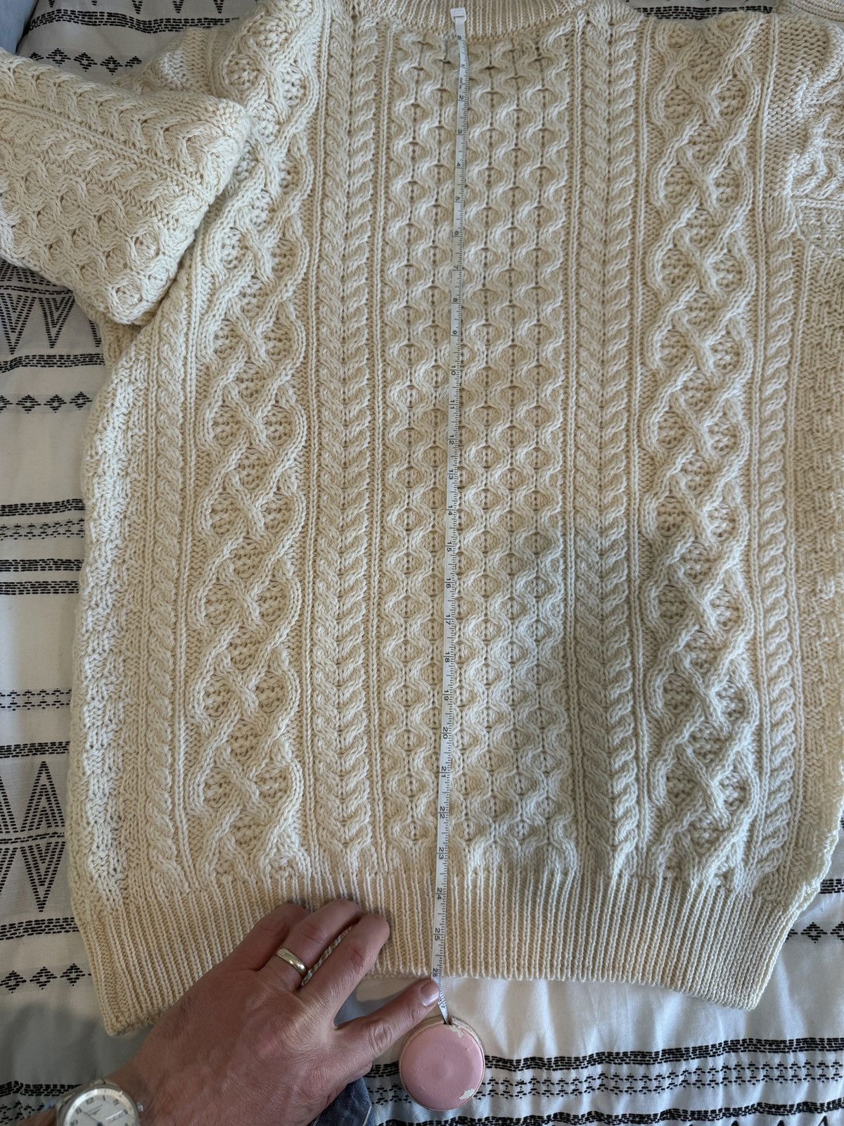 Other Fishermans 100% Wool Sweater Size US XL / EU 56 / 4 - 6 Thumbnail