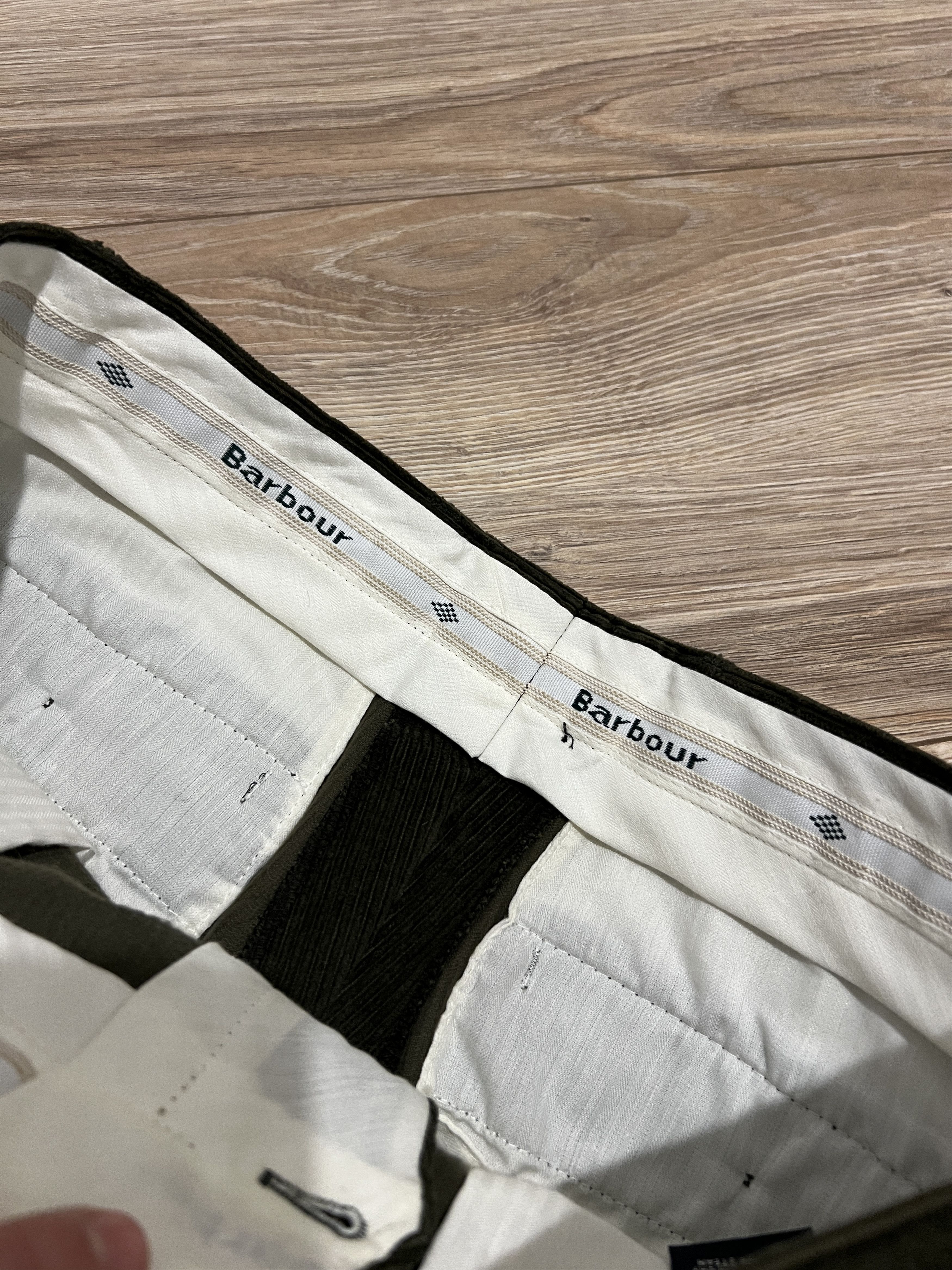 Barbour × Japanese Brand Velvet Pants Barbour Streetwear Size US 34 / EU 50 - 5 Thumbnail