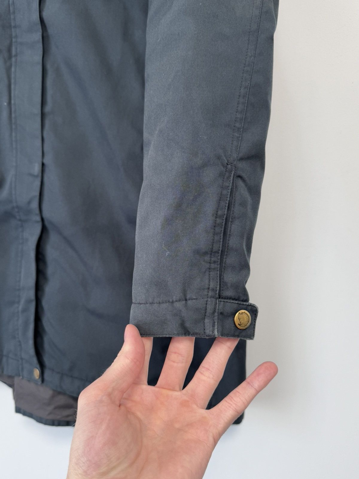 Fjallraven Fjallraven Kiruna Padded Parka Hooded Blue Navy Jacket Coat Size L / US 10 / IT 46 - 10 Thumbnail