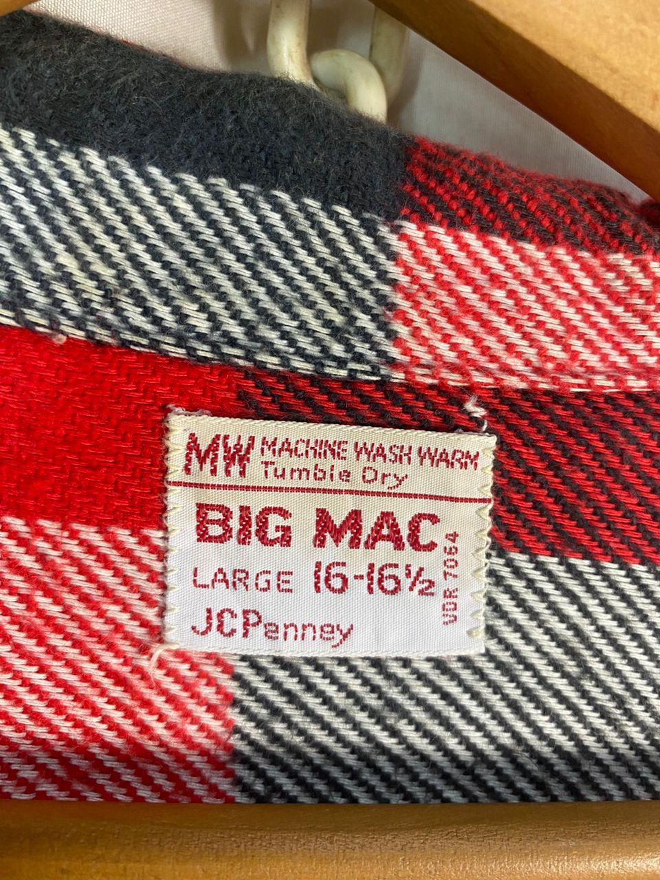 Big Mac × Flannel Vintage big mac jc penney button up flannel shirt Size US L / EU 52-54 / 3 - 7 Thumbnail