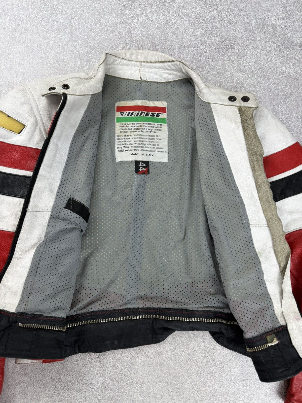 Dainese Vintage Dainese Women’s Motorcycle Biker Jacket Size 44 Size M / US 6-8 / IT 42-44 - 9 Thumbnail