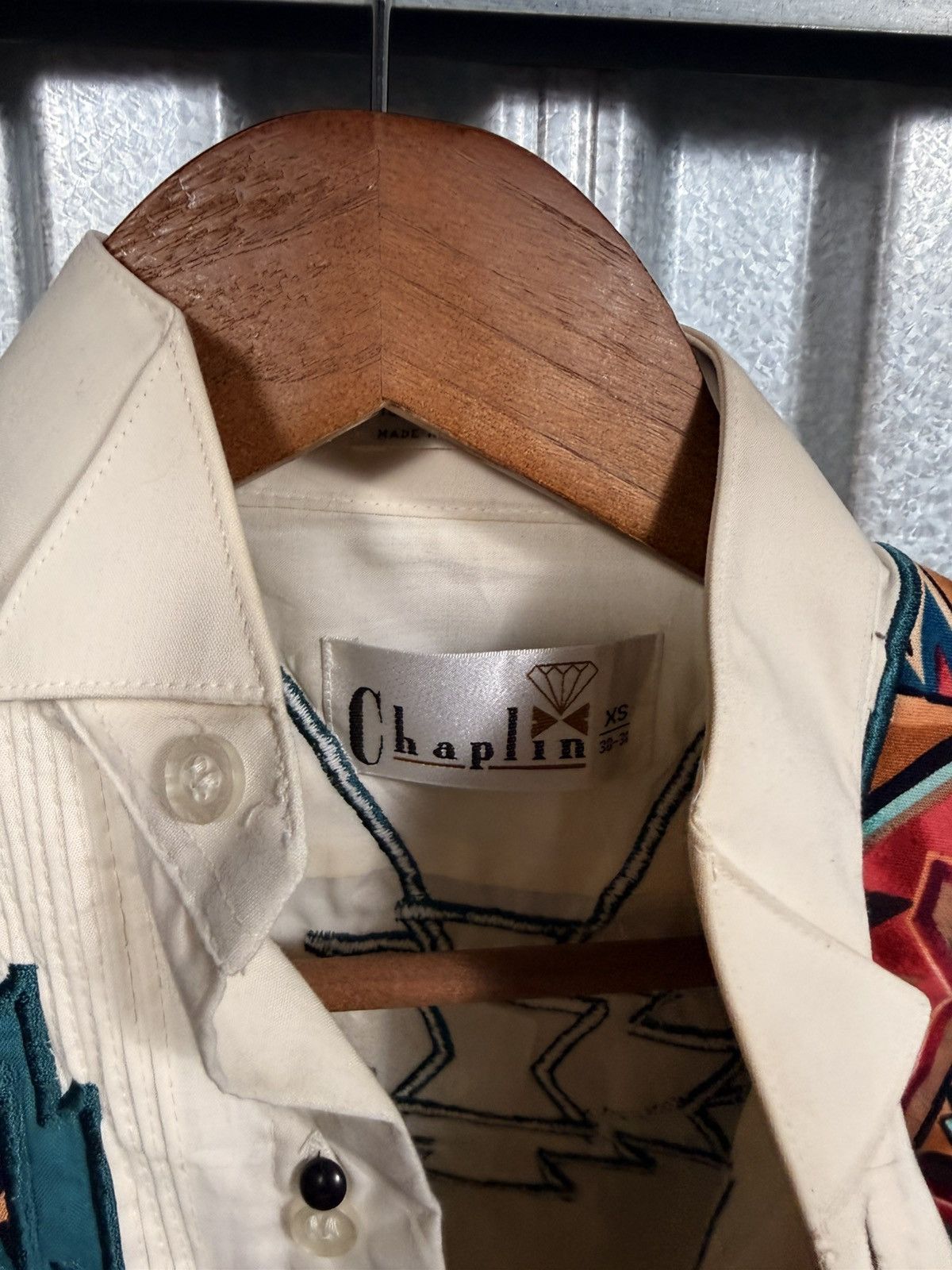 Other Vintage Insane Chaplin Arizona style Button Up Western Size US XS / EU 42 / 0 - 9 Thumbnail