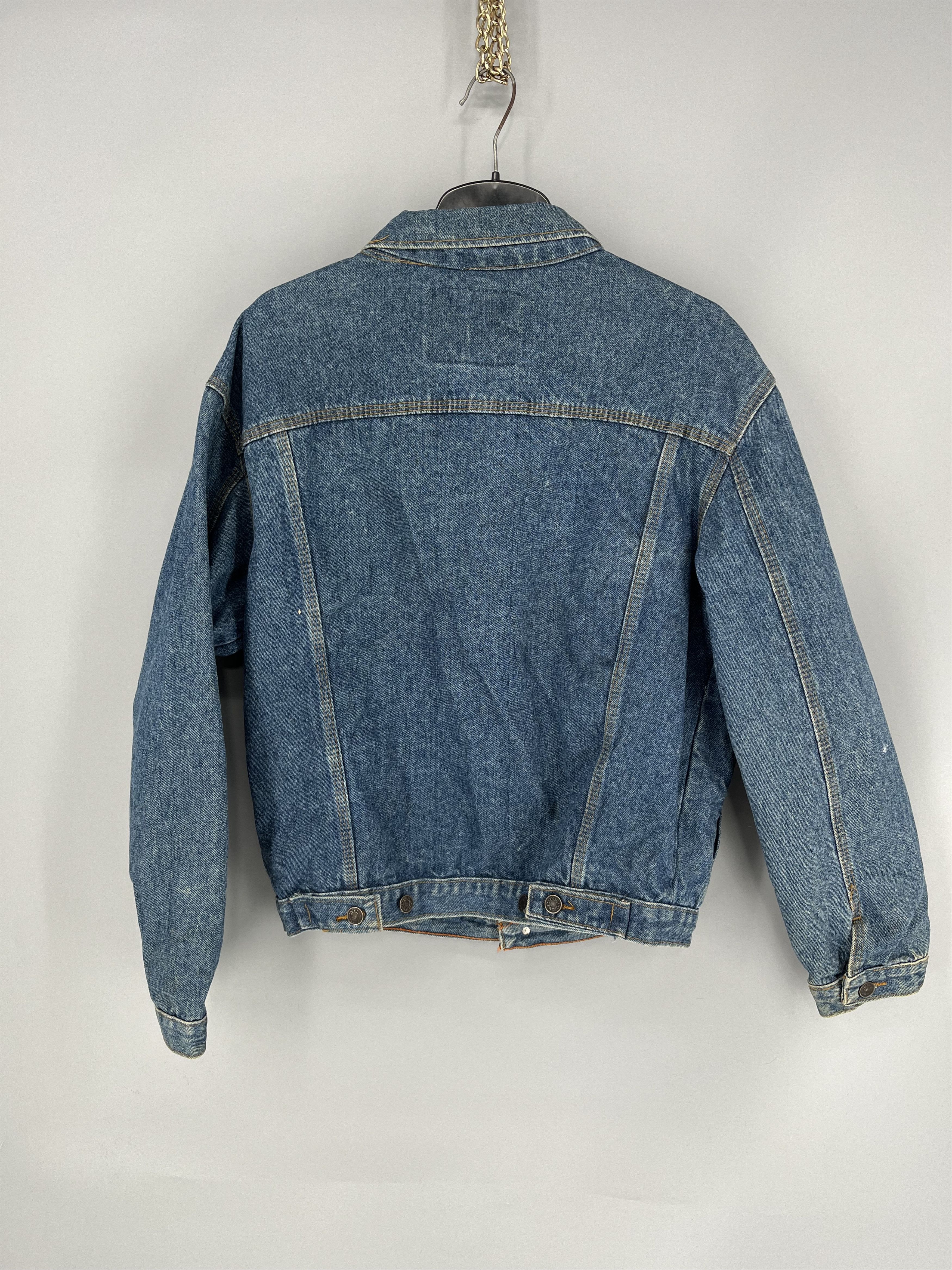 Levi's VINTAGE 40s 50s 60s 70s LEVIS TRUCKER DENIM JACKET Size US L / EU 52-54 / 3 - 8 Thumbnail