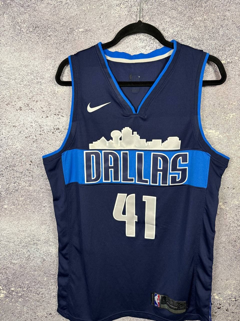 NBA NOWITZKI Dallas Mavericks City Edition NBA Jersey Size US L / EU 52-54 / 3 - 4 Thumbnail