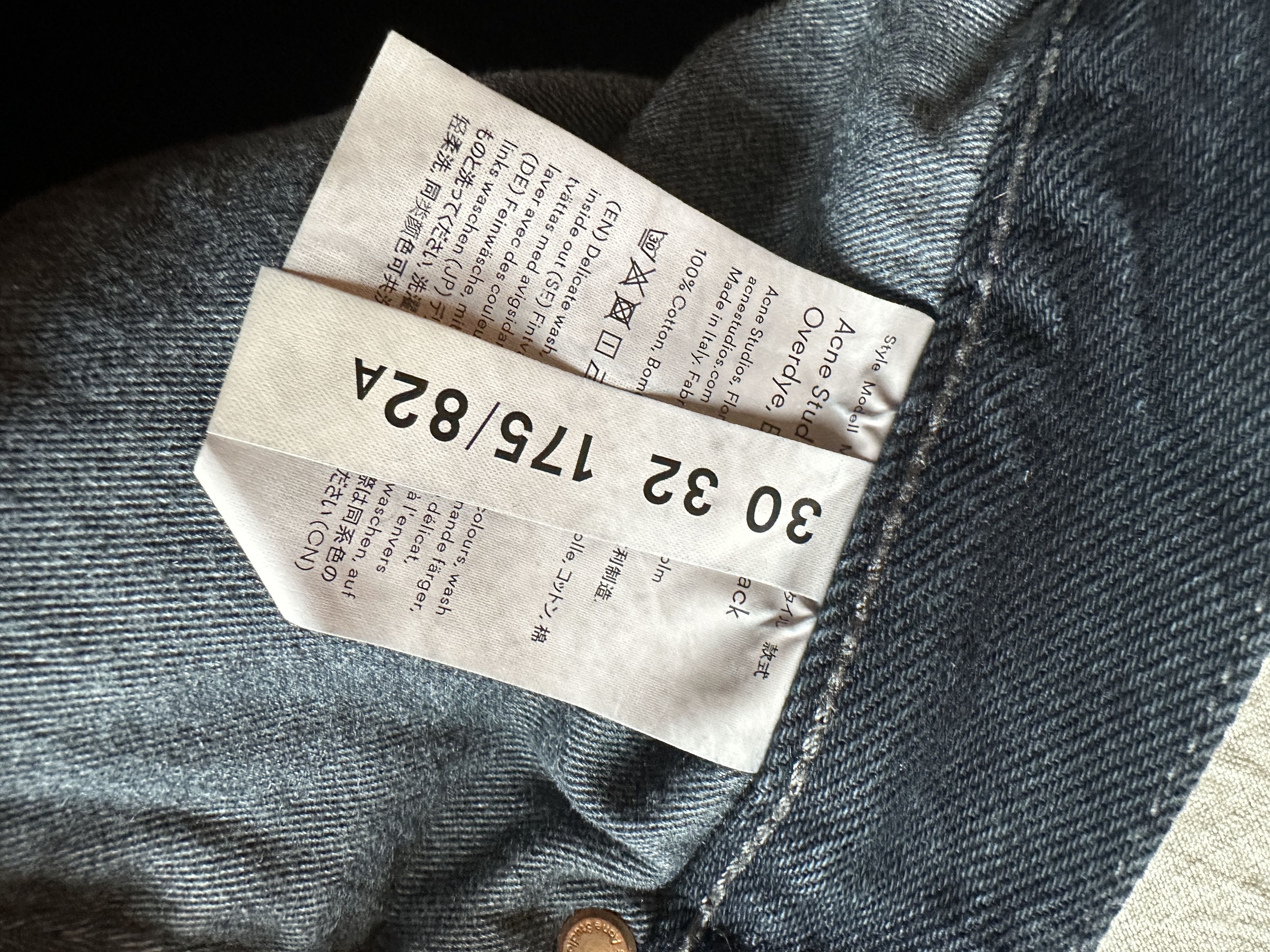 Acne Studios Acne Studios Straight Leg 2003 Jeans Size US 30 / EU 46 - 4 Thumbnail