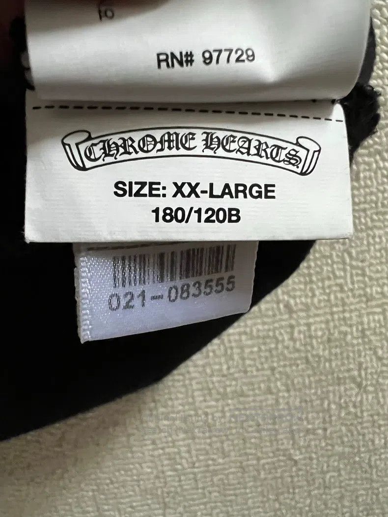 Chrome Hearts CHROME HEARTS Size XXL Black Phantom Short Sleeve Size US XXL / EU 58 / 5 - 6 Thumbnail