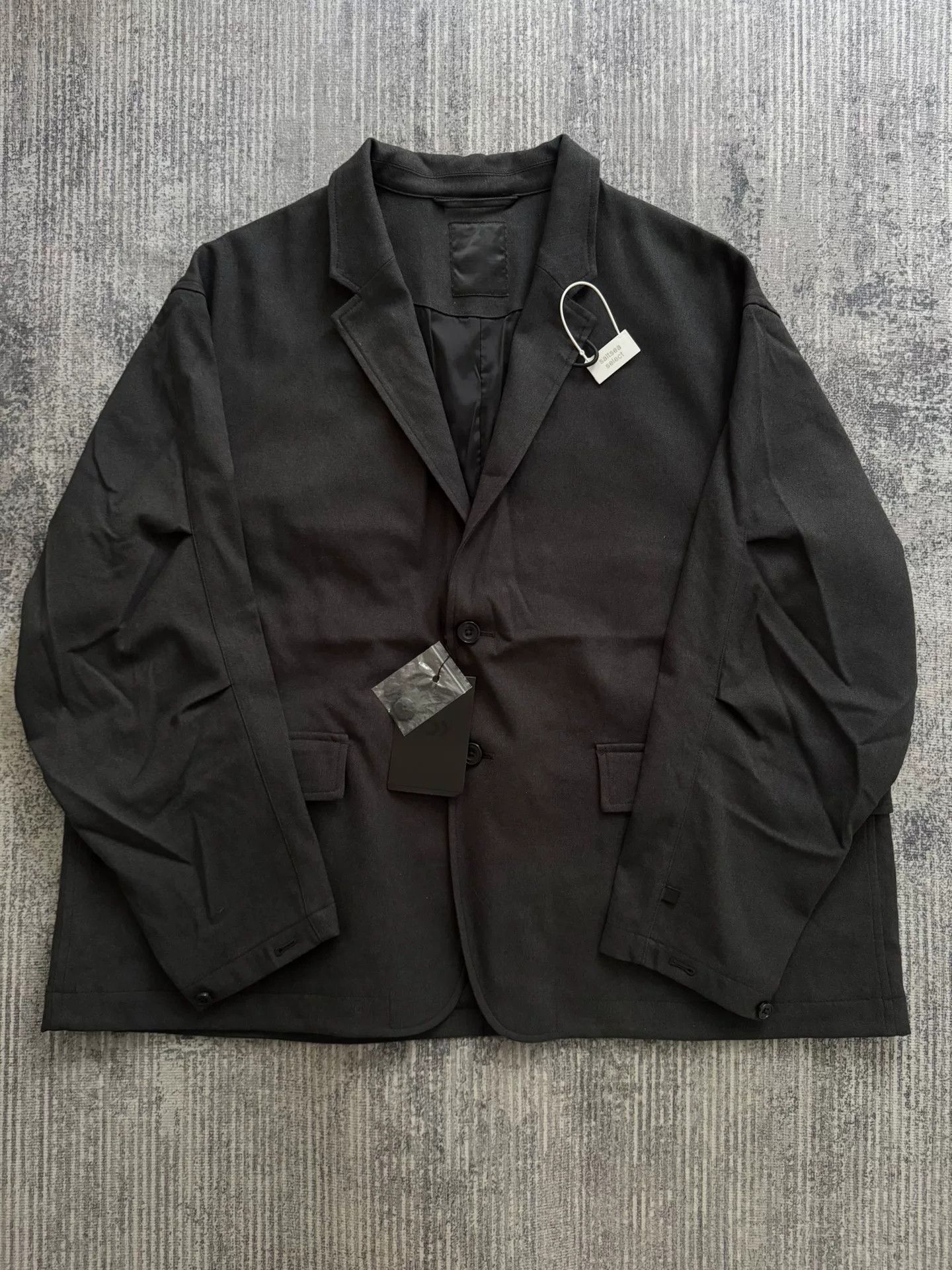 DAIWA PIER39 black tech loose 2b jacket for men Size US M / EU 48-50 / 2 - 1 Thumbnail