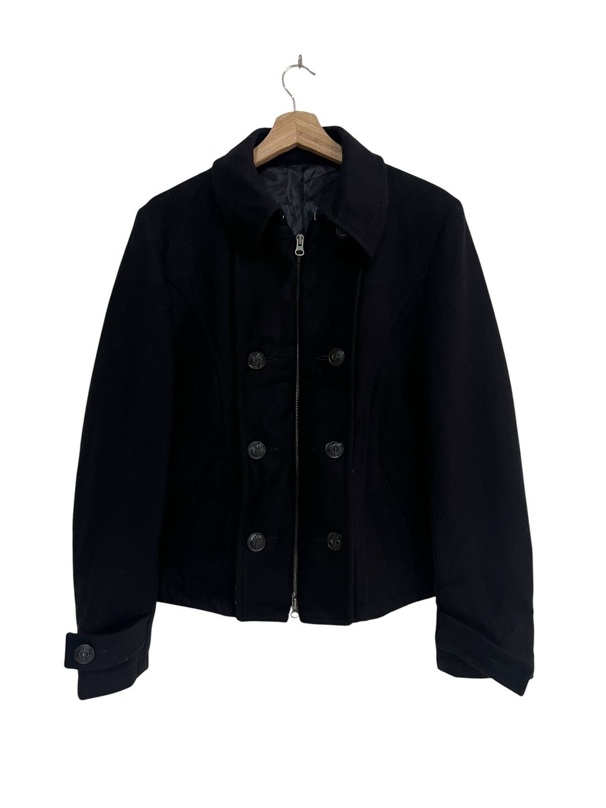 Japanese Brand × PPFM Rare! PPFM wool trench coat jacket | Grailed