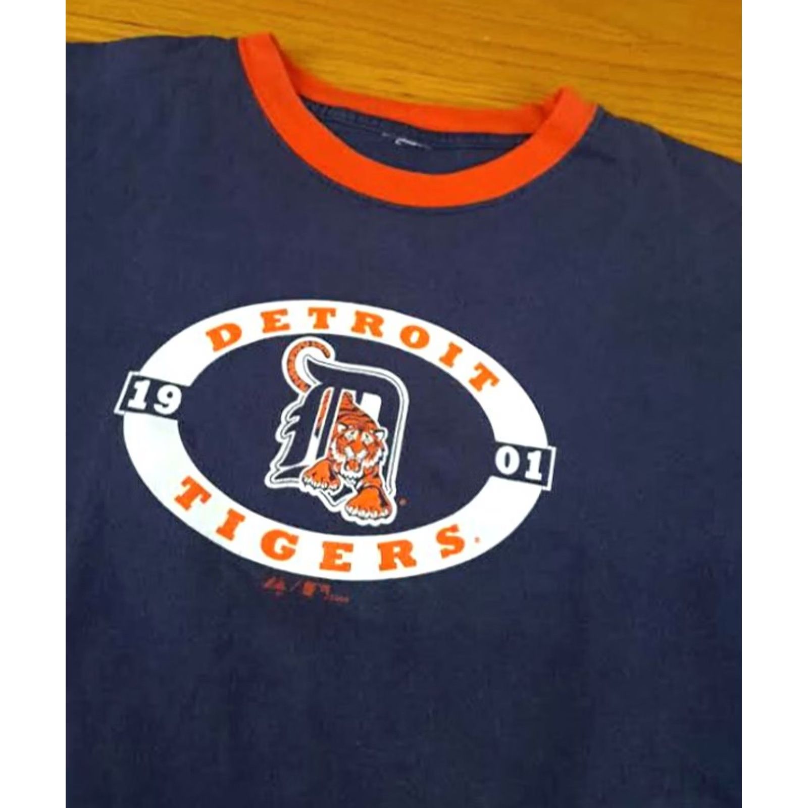 Nike VINTAGE Nike Detroit Tigers Baseball T-Shirt XL Blue Short Sleeve Unisex Adults Sports 2006 Large Size US XL / EU 56 / 4 - 3 Thumbnail