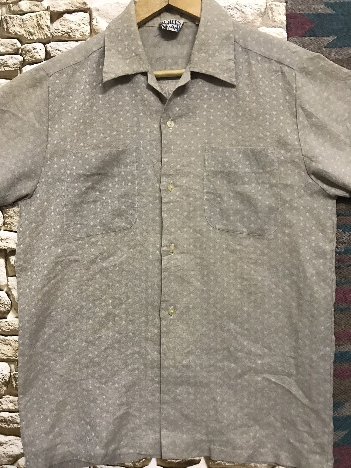 Vintage Vintage Sportwear Wasedaya’s Pegasus 70s Open Collar shirt Size US M / EU 48-50 / 2 - 3 Thumbnail