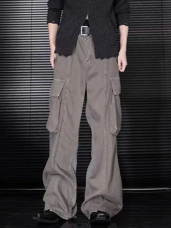 Japanese Brand VIBE High street retro patchwork baggy overalls Size US 34 / EU 50 - 1 Thumbnail
