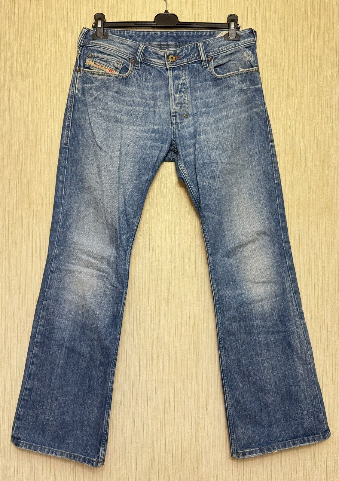 Diesel × Vintage Diesel vintage Zathan flared boot cut jeans crazy Y2K Size US 31 - 3 Thumbnail