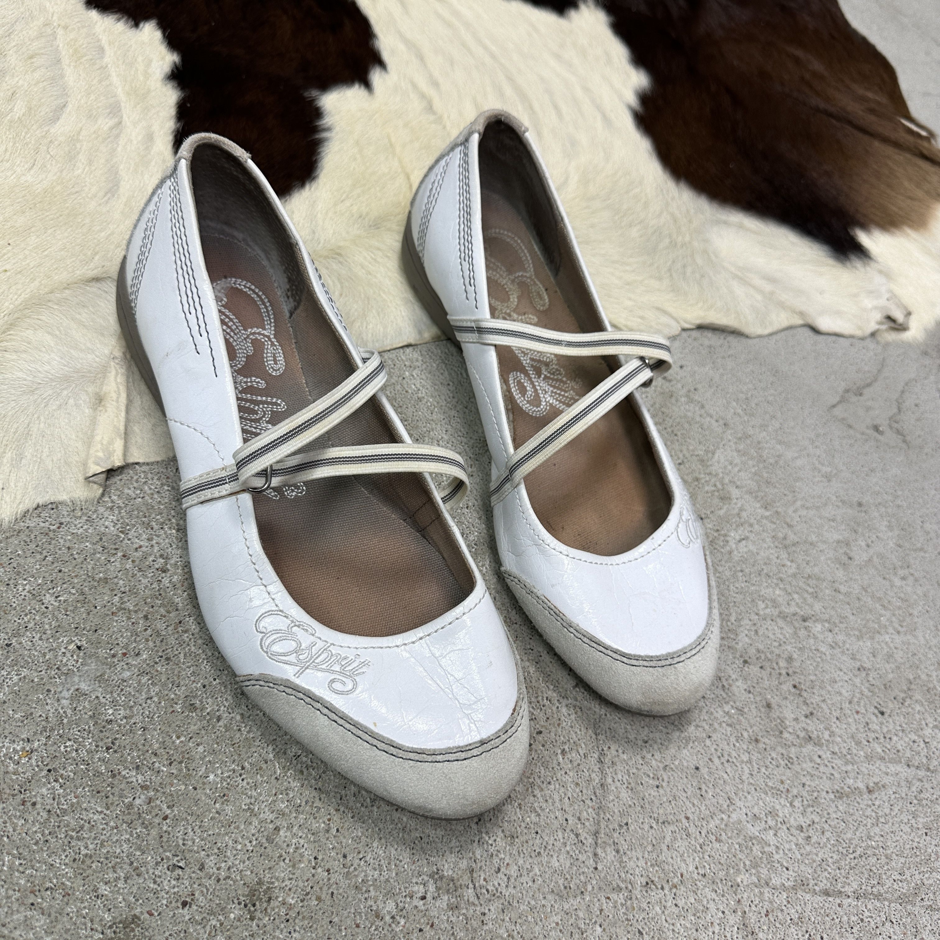 Esprit Vintage Streetwear Casual Straps Esprit Ballet Flats Y2K Size US 8 / IT 38 - 2 Thumbnail