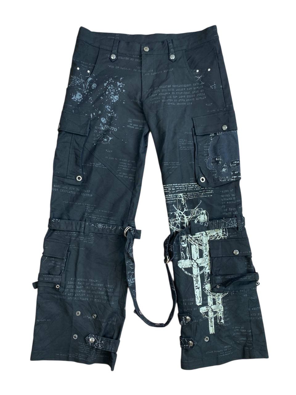Japanese Brand H Anarchy By Naoto Japan Punk Bondage Full Print