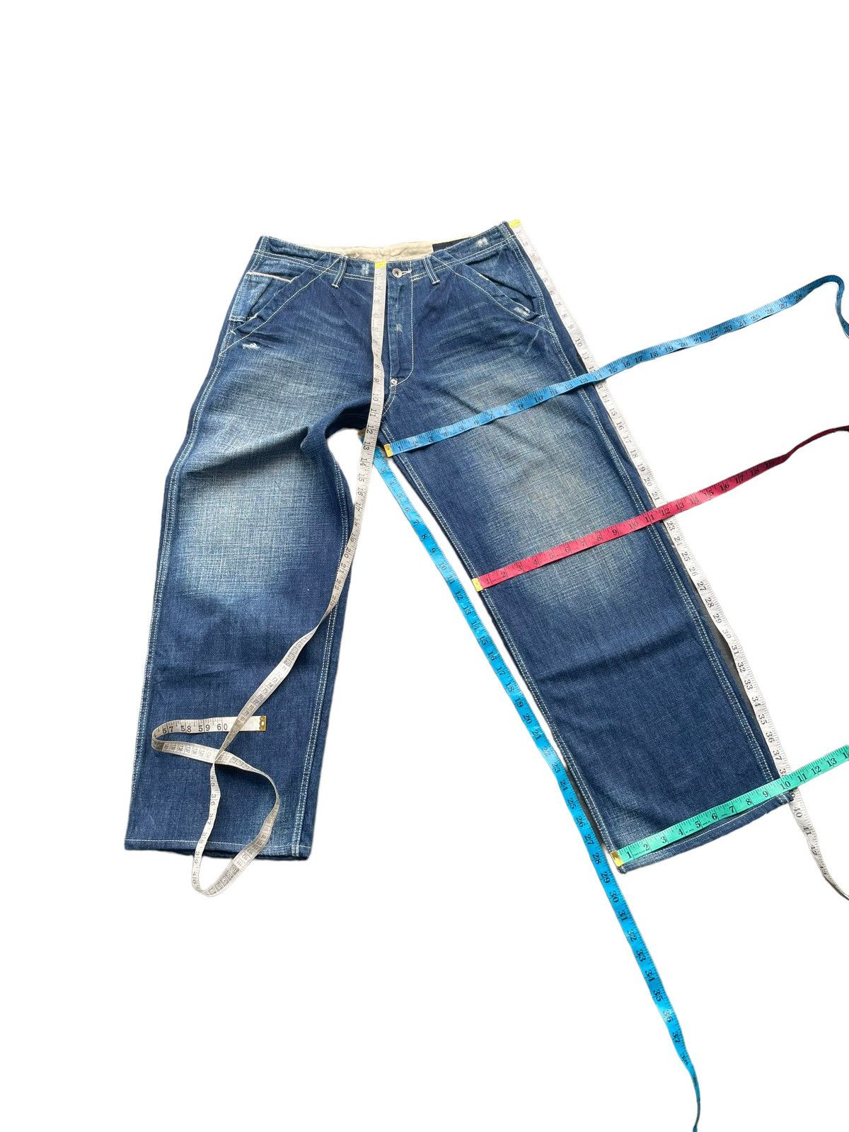 Global Work × Japanese Brand Global Work Work Denim Size US 34 / EU 50 - 16 Thumbnail