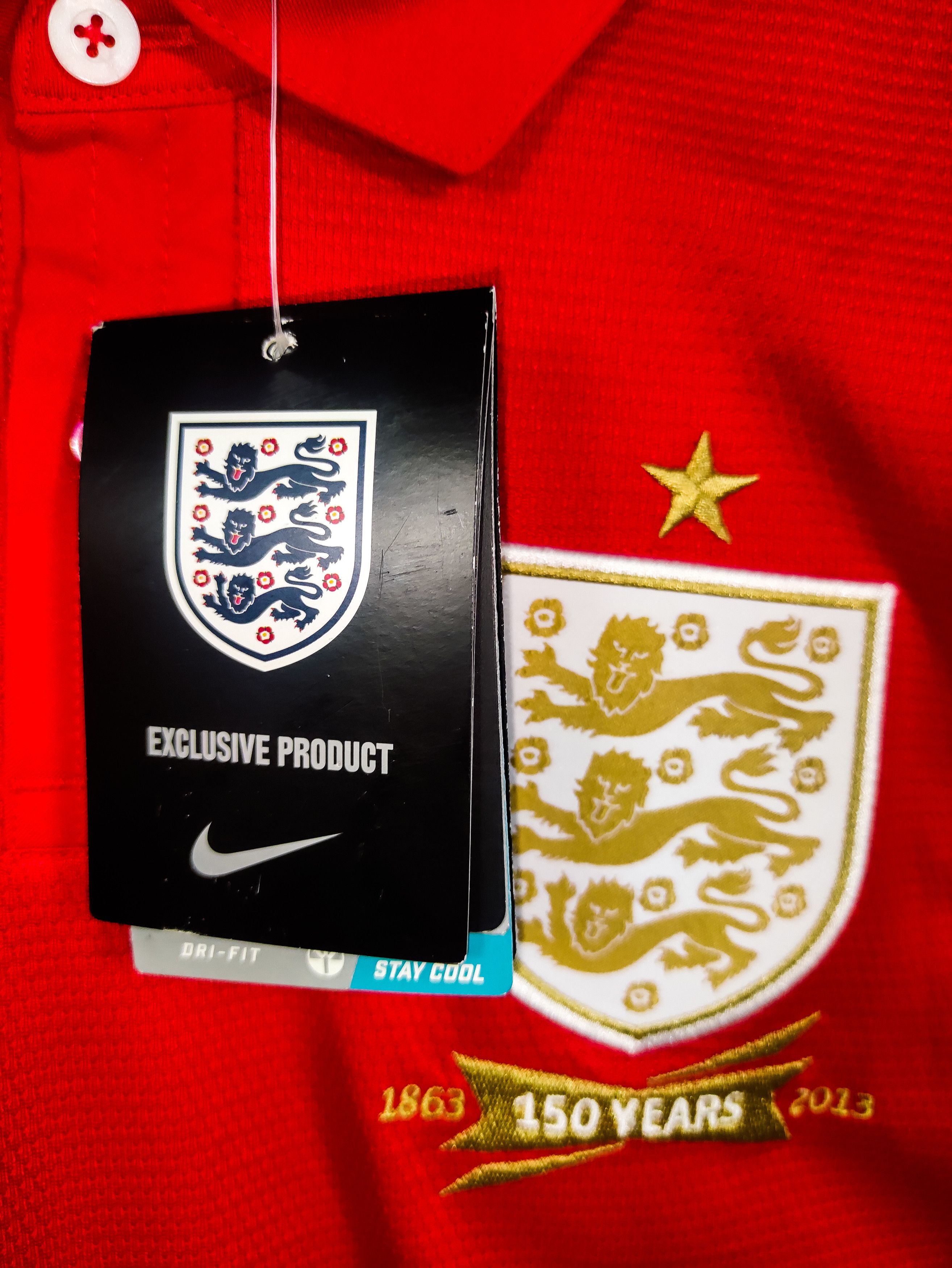 Nike BNWT England English National Football Team 2013 Nike Away Size US S / EU 44-46 / 1 - 6 Thumbnail