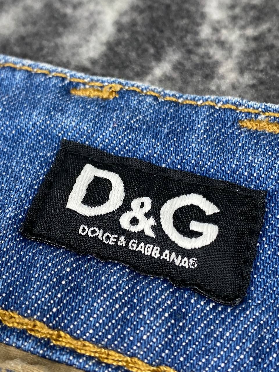 Dolce & Gabbana Vintage Dolce Gabbana Metal Logo Flared Jeans Denim Size 27" / US 4 / IT 40 - 5 Thumbnail