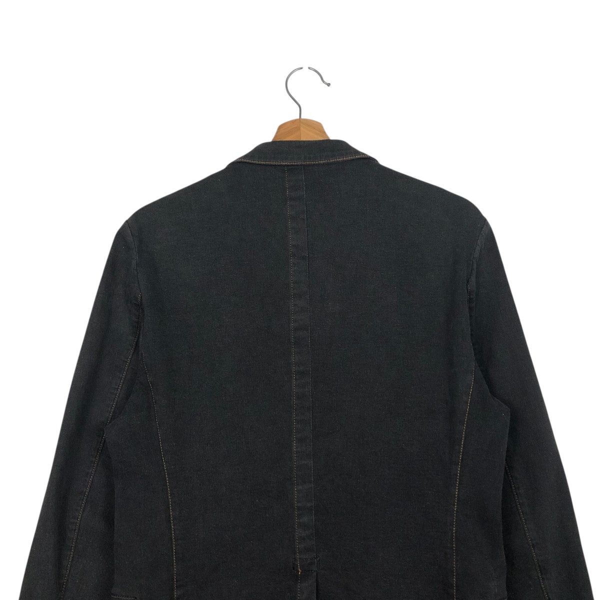 Yohji Yamamoto 🔥VINTAGE DENIM CHORE WORKER JACKET AAR YOHJI YAMAMOTO Size US M / EU 48-50 / 2 - 11 Thumbnail