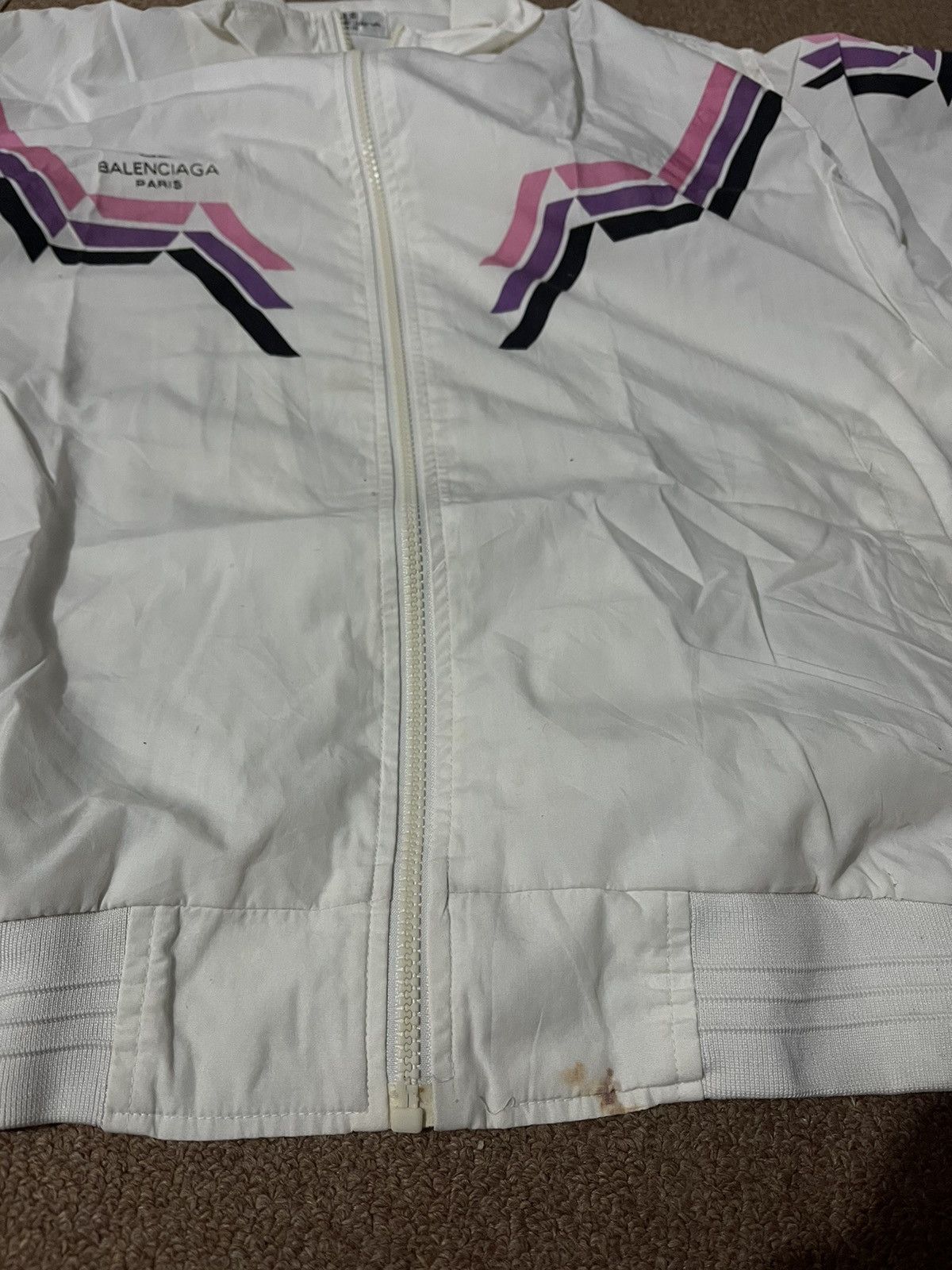 Balenciaga Vintage 80s Balenciaga Sport Jacket Big Logo Size US M / EU 48-50 / 2 - 7 Thumbnail