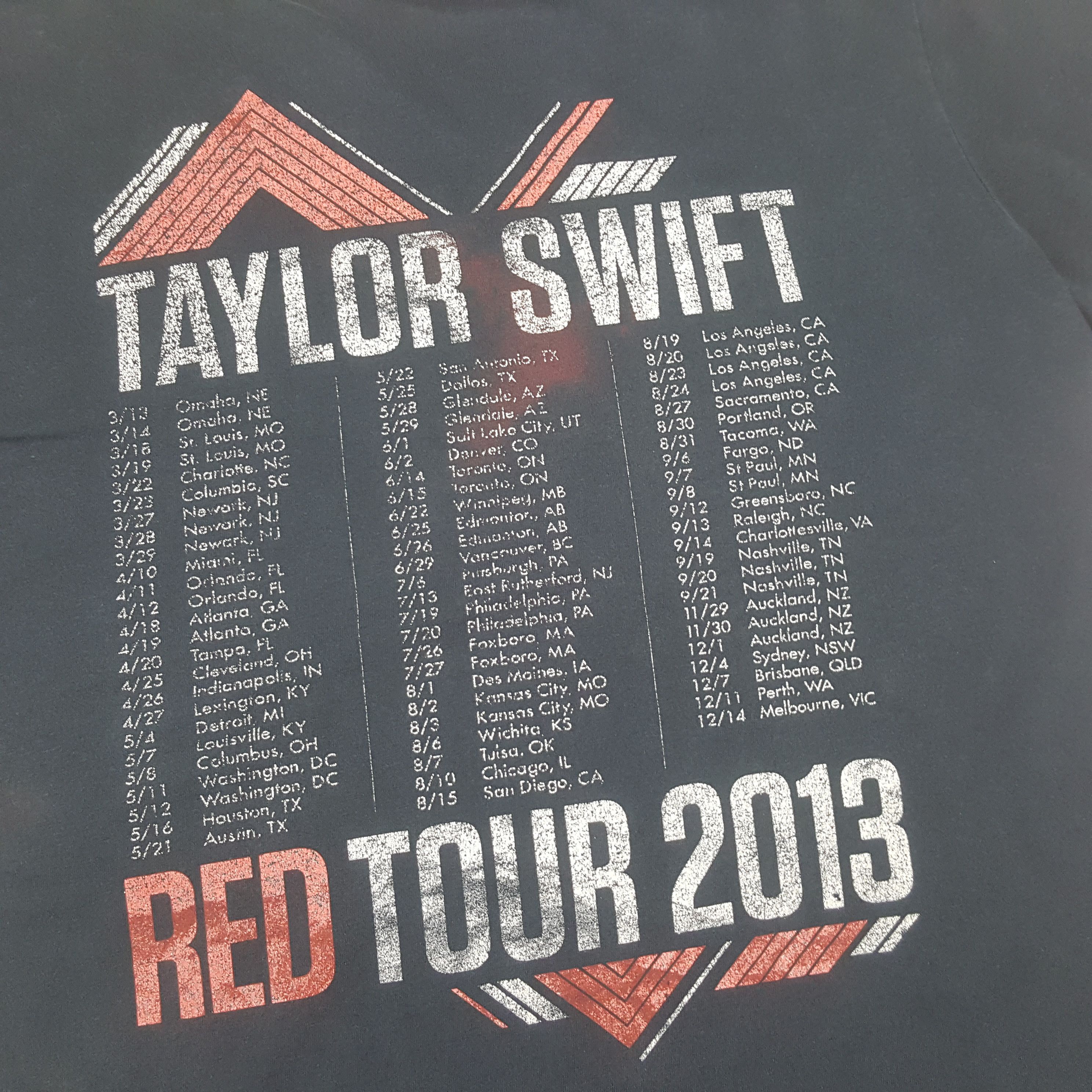 Band Tees Vintage Taylor Swift US Singer Songwriter T-shirt C294N31 Size US M / EU 48-50 / 2 - 6 Thumbnail