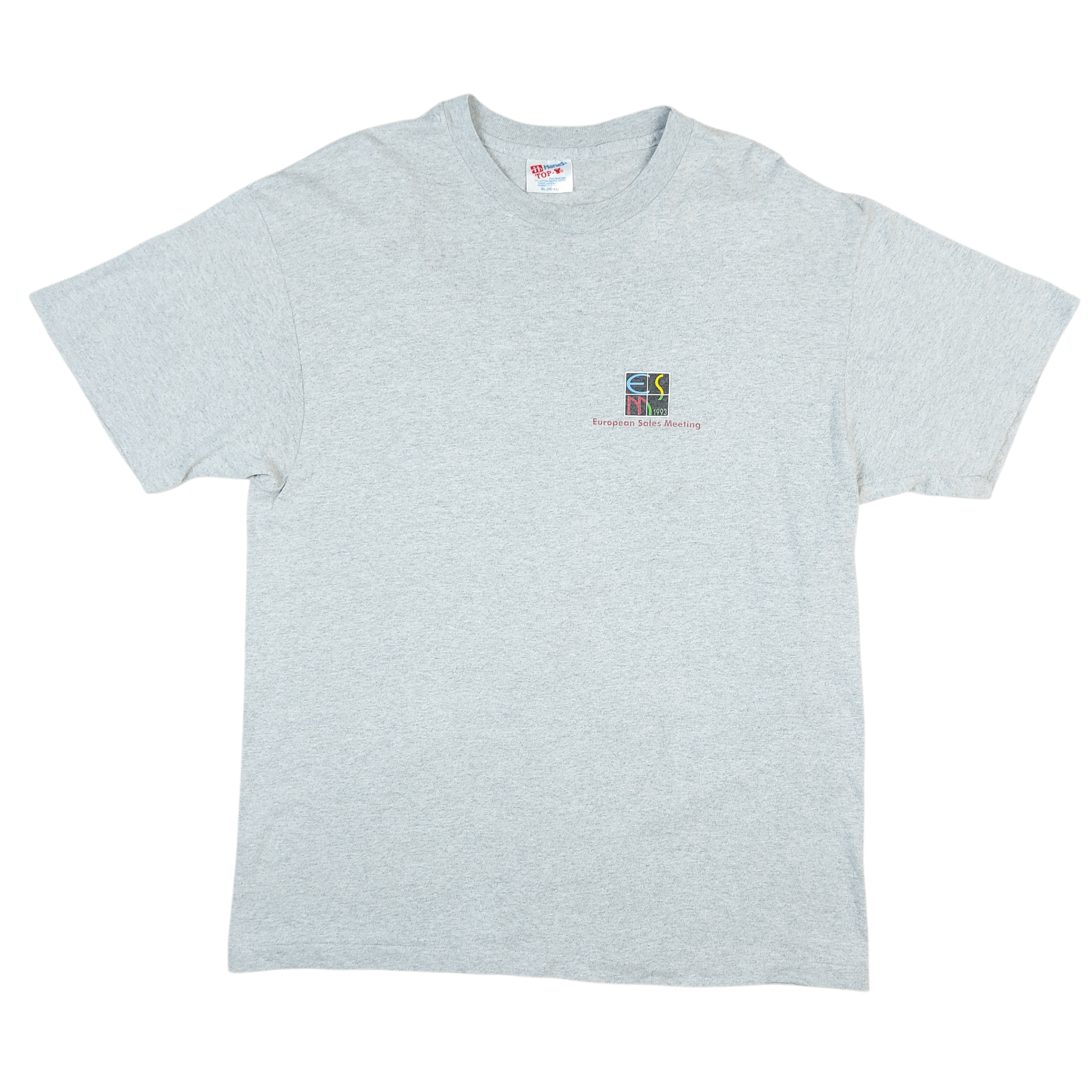 Microsoft Vintage 90s Microsoft 1993 European Sales Meeting TEE Size US XL / EU 56 / 4 - 2 Thumbnail