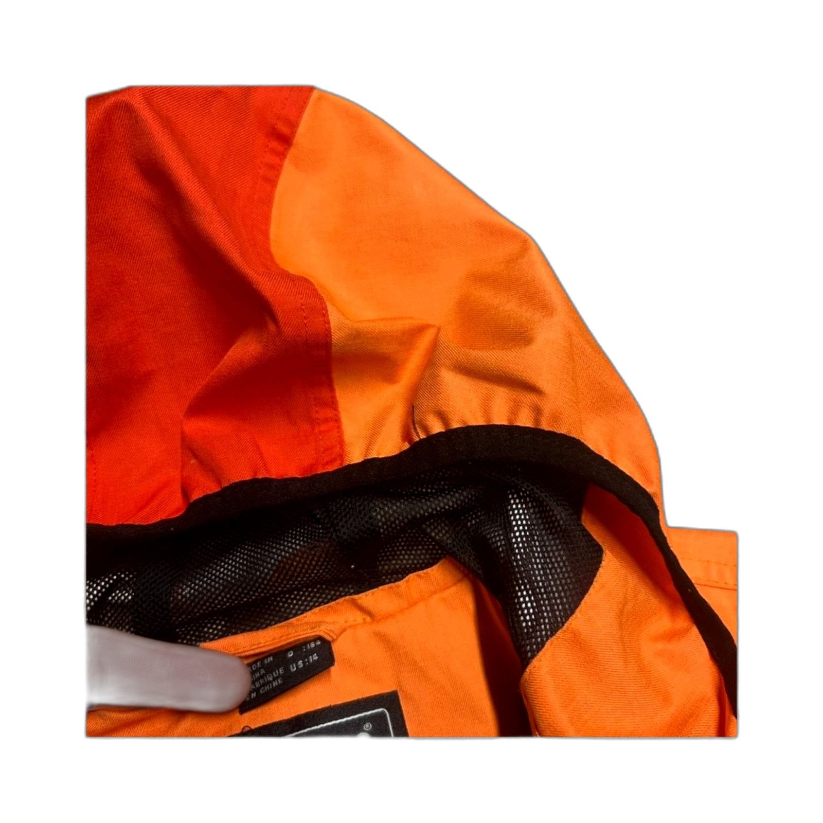 Vintage Killtec Windproof Waterproof Jacket Coat Mens Large Orange U Size US XXS / EU 40 - 4 Thumbnail