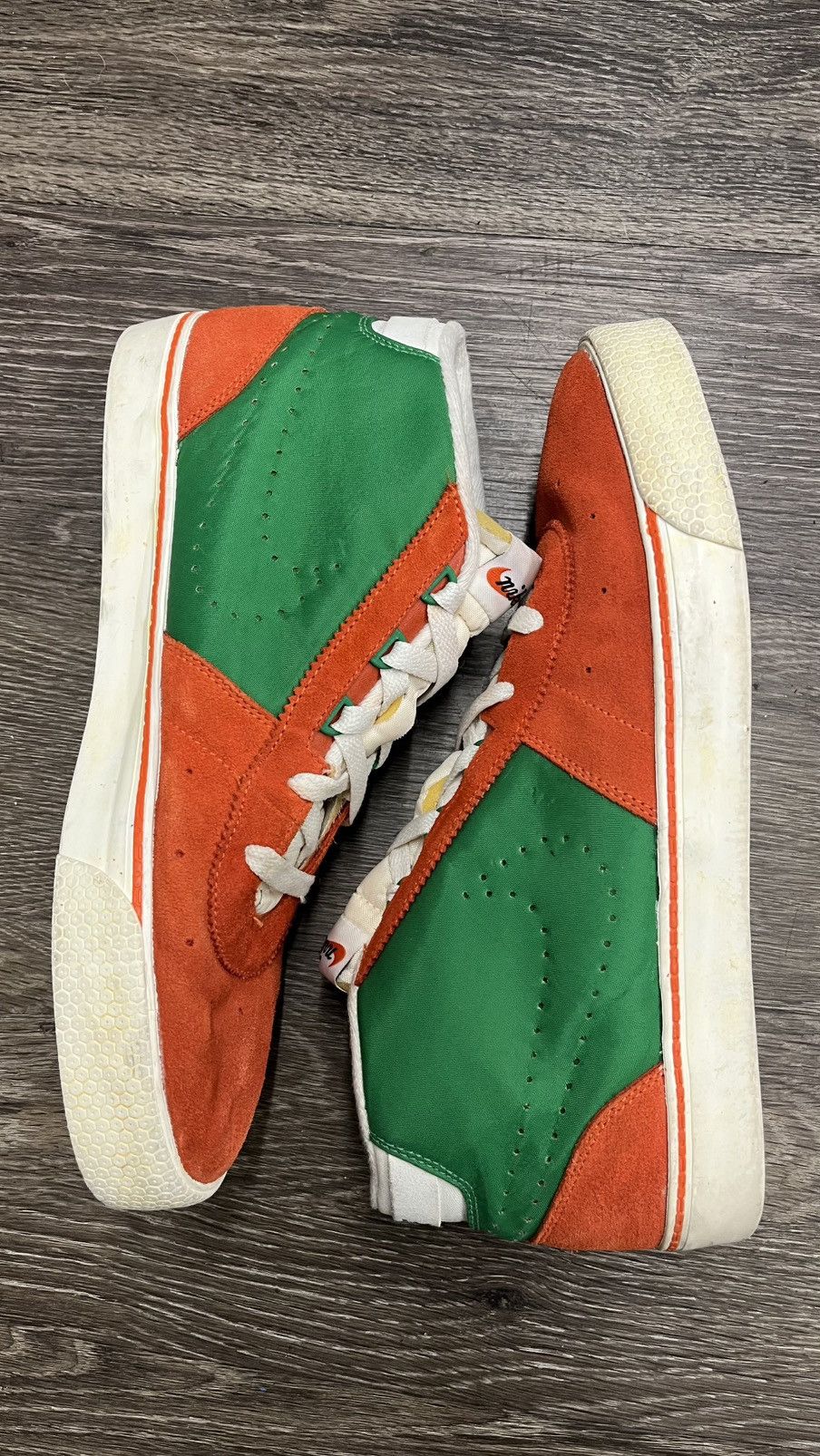 Nike Nike Hachi ND QS High “Team Orange Victory Green” 2011 Size US 12 / EU 45 - 2 Thumbnail