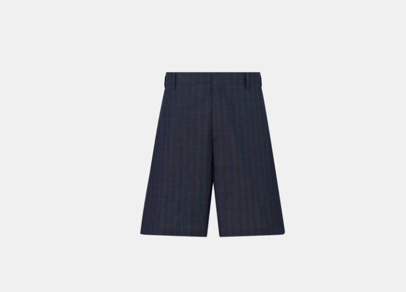 Dior o1w1db11225 493C15 Bermuda Short in Blue Size US 32 / EU 48 - 1 Thumbnail