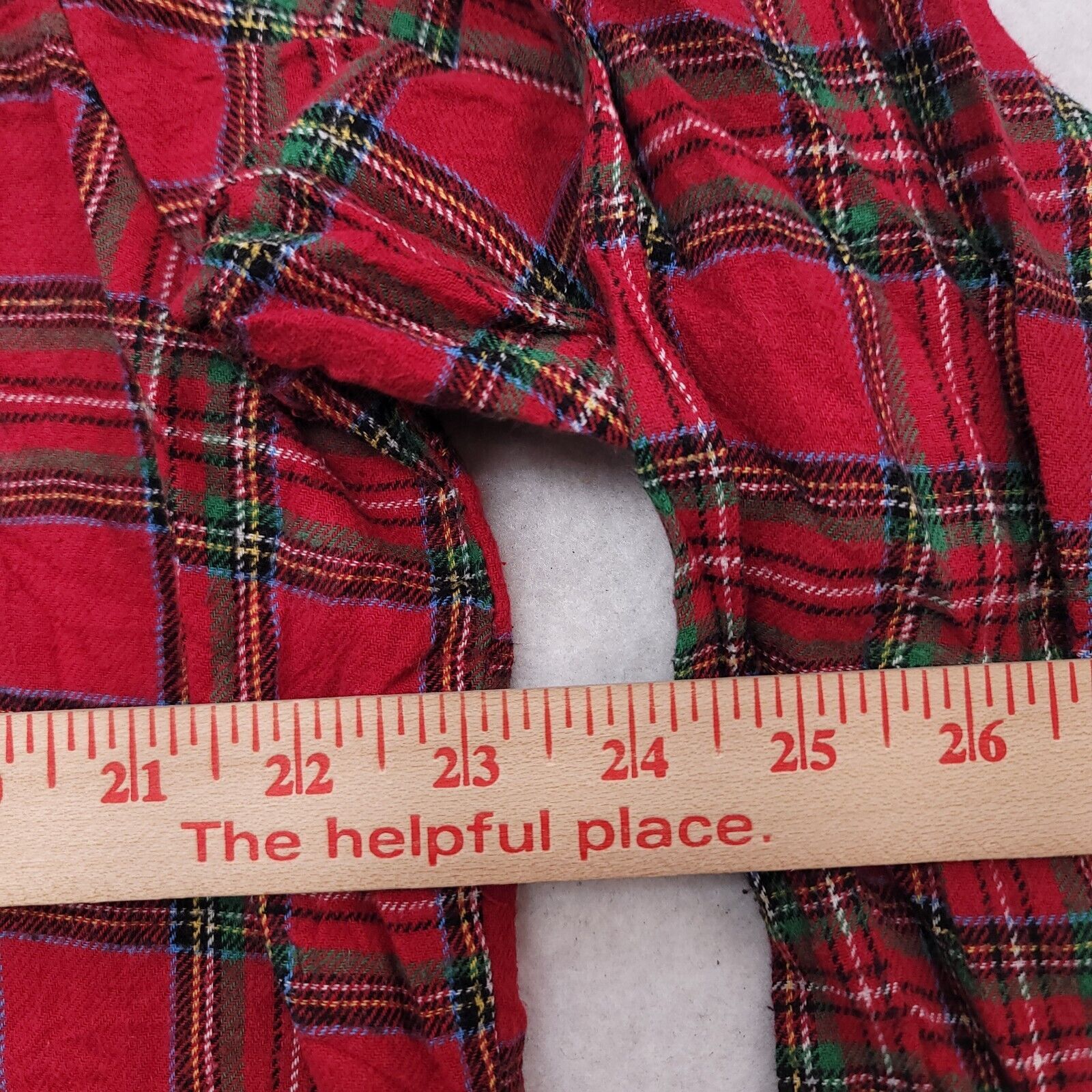 John Ashford John Ashford Tartan Flannel Button Up Shirt Mens Size XL Red Size US XL / EU 56 / 4 - 8 Thumbnail