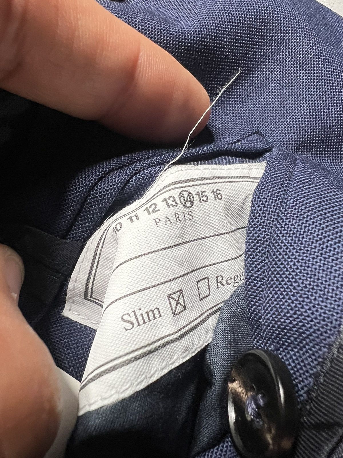 Maison Margiela Maison Margiela S/S14 Line 14 2B slim blazer Size 46S - 8 Thumbnail