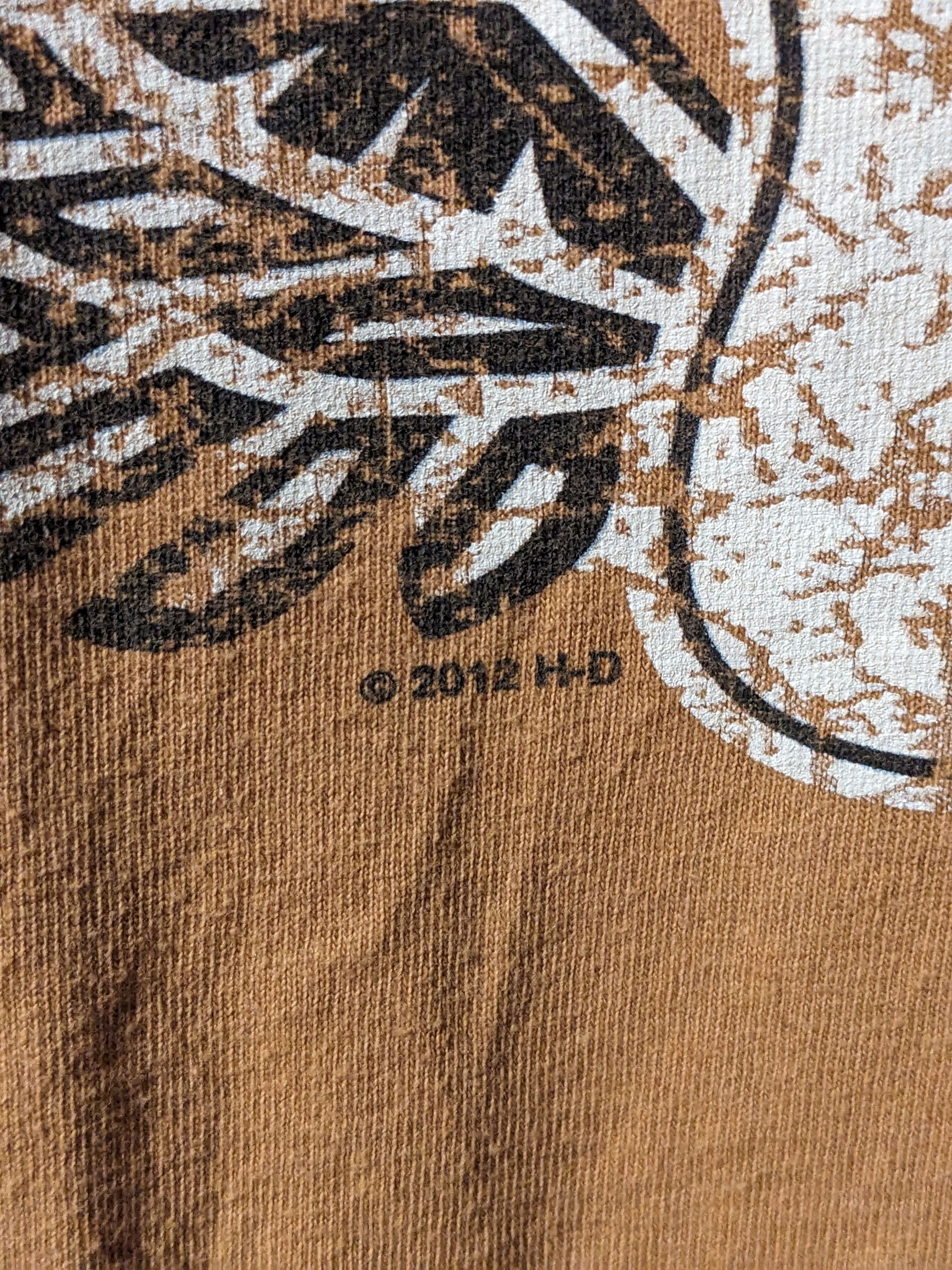 Harley Davidson × Vintage Vintage 2012 Harley-Davidson Rommel Medium T-Shirt Size US M / EU 48-50 / 2 - 6 Thumbnail