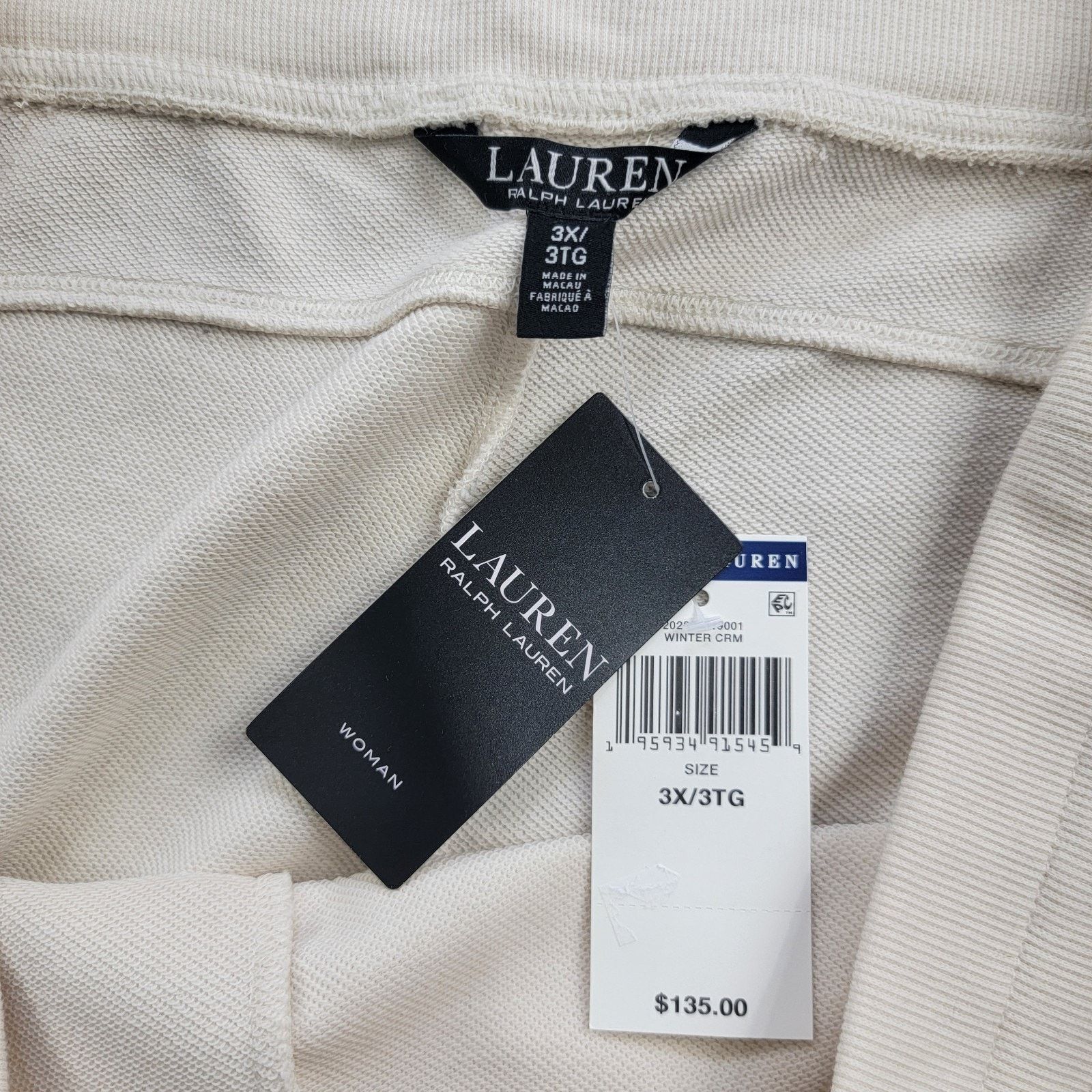 Lauren Ralph Lauren Lauren Ralph Lauren French Terry Jogger Sweat Pants 3X Size 42" / US 20 - 9 Thumbnail