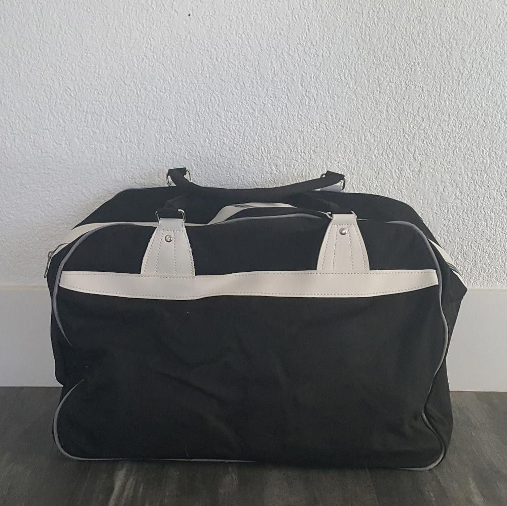 Aeropostale Black White Aero Duffle Size ONE SIZE - 2 Thumbnail