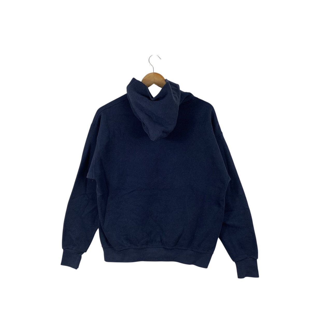 Vintage Vintage 90’ MADE IN USA Reverse Weave Knitting Hoodie Size M / US 6-8 / IT 42-44 - 5 Thumbnail