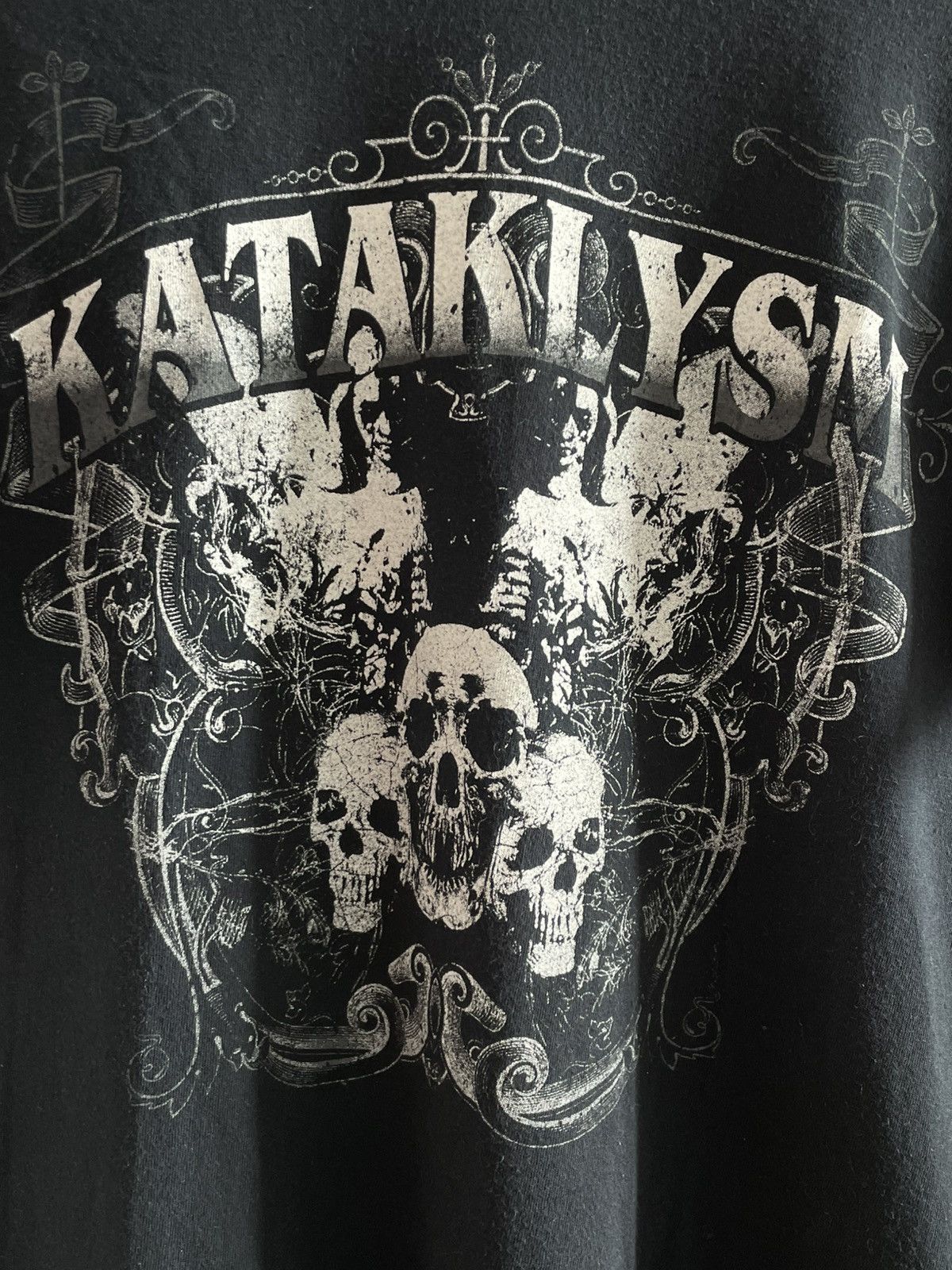 Band Tees Vintage Kataklysm 00’s Metal Band Tee Black Skull RARE Size US M / EU 48-50 / 2 - 3 Thumbnail