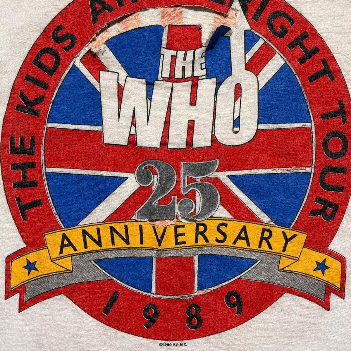 Vintage The who 1989 the kids are alright tour tee Size US S / EU 44-46 / 1 - 3 Thumbnail
