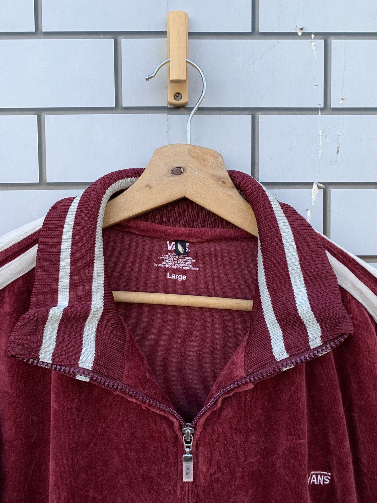 Vans Vintage Vans Old School Velvet Jacket Size US L / EU 52-54 / 3 - 11 Thumbnail