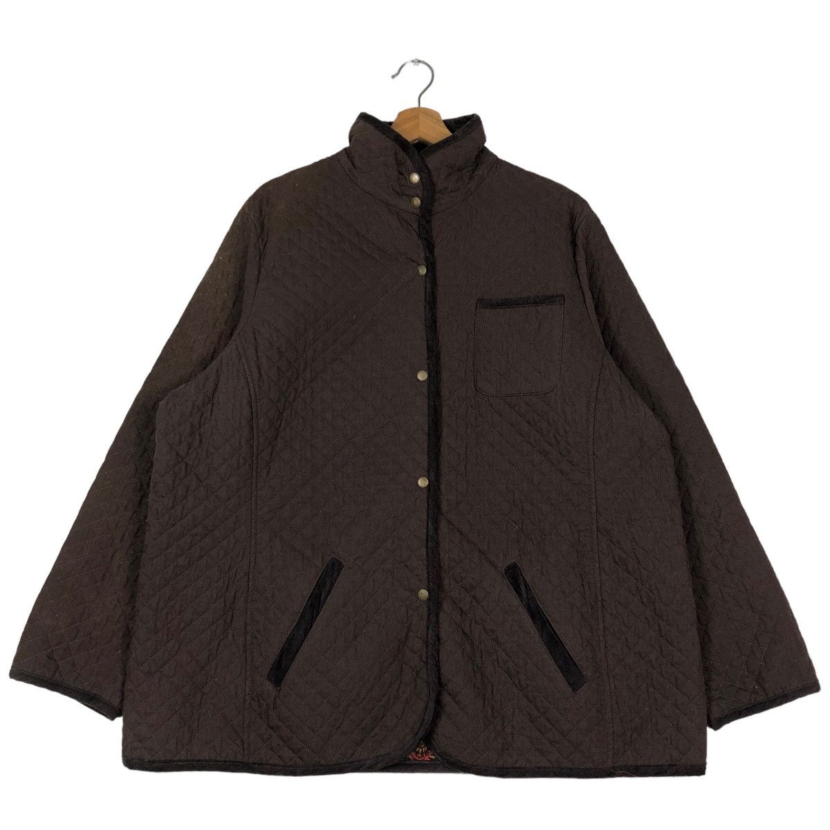 Japanese Brand 🔥Vintage Madison Studio Quilted Button Jacket Size US L / EU 52-54 / 3 - 1 Thumbnail
