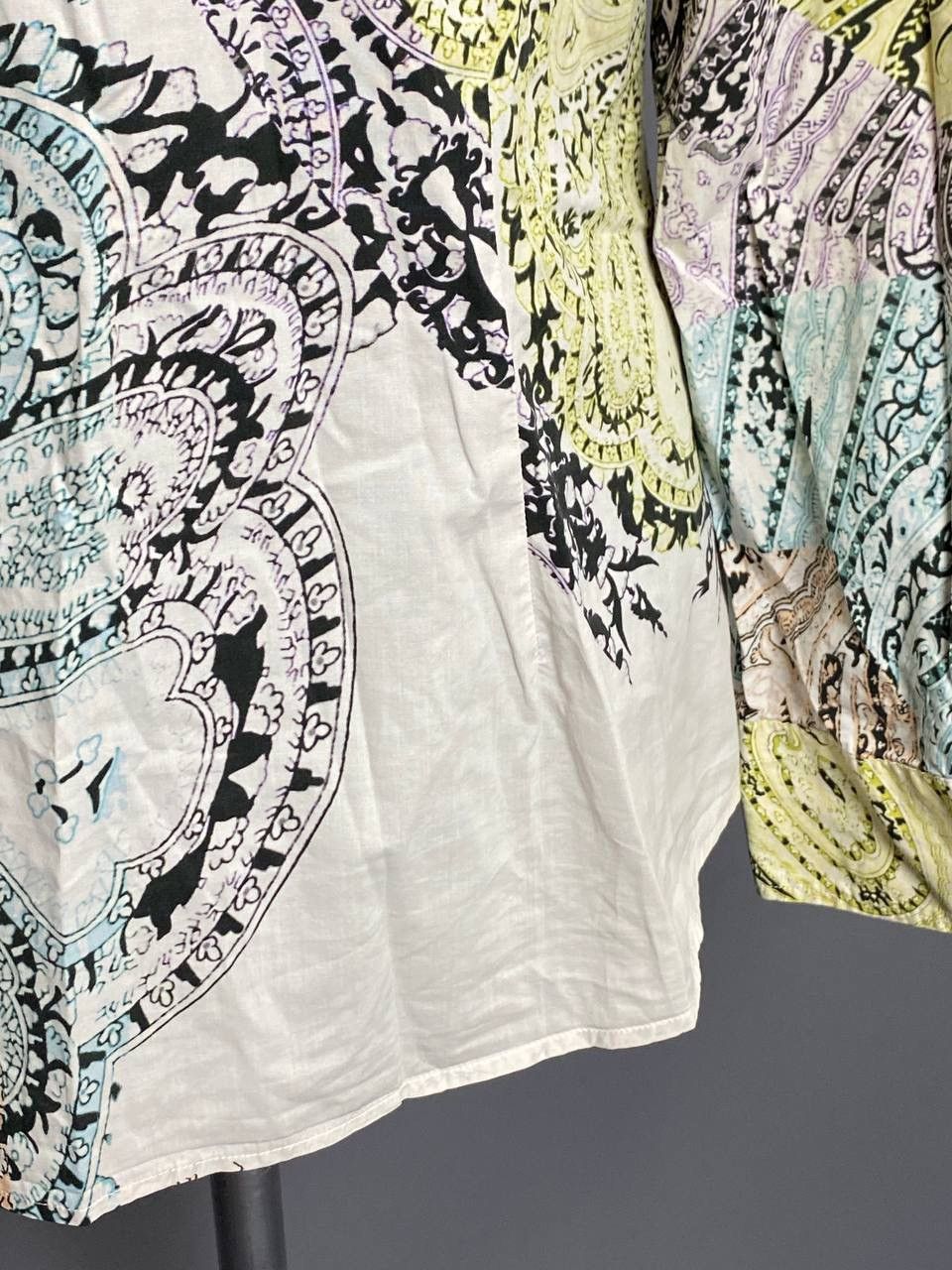 Etro Etro Womens Paisley Button-Up Shirt Long Sleeve Size 46 M/L Size US M / EU 48-50 / 2 - 22 Thumbnail