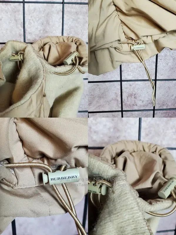 Burberry Burberry Khaki Wool Logo Long Sleeve Sweatshirt. Size L / US 10 / IT 46 - 8 Thumbnail