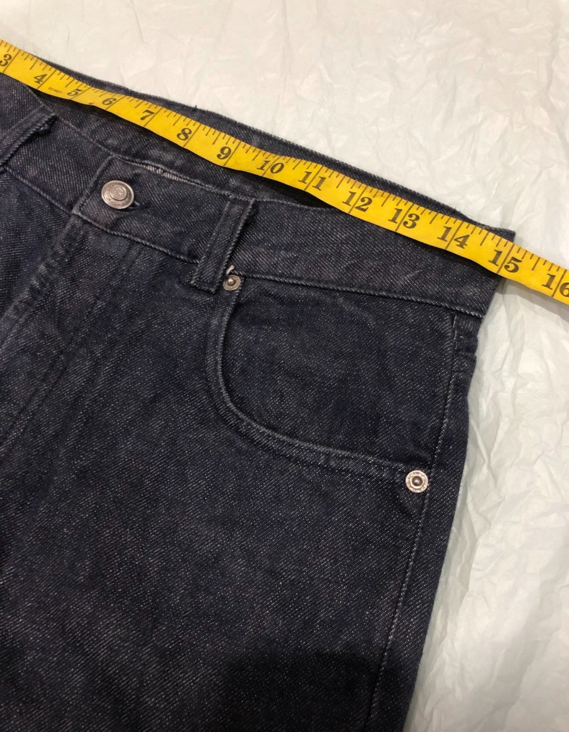 Walter Van Beirendonck ▶️ W&LT /Walter Van Beirendonck Aw97 Studded Jeans Size US 30 / EU 46 - 17 Thumbnail