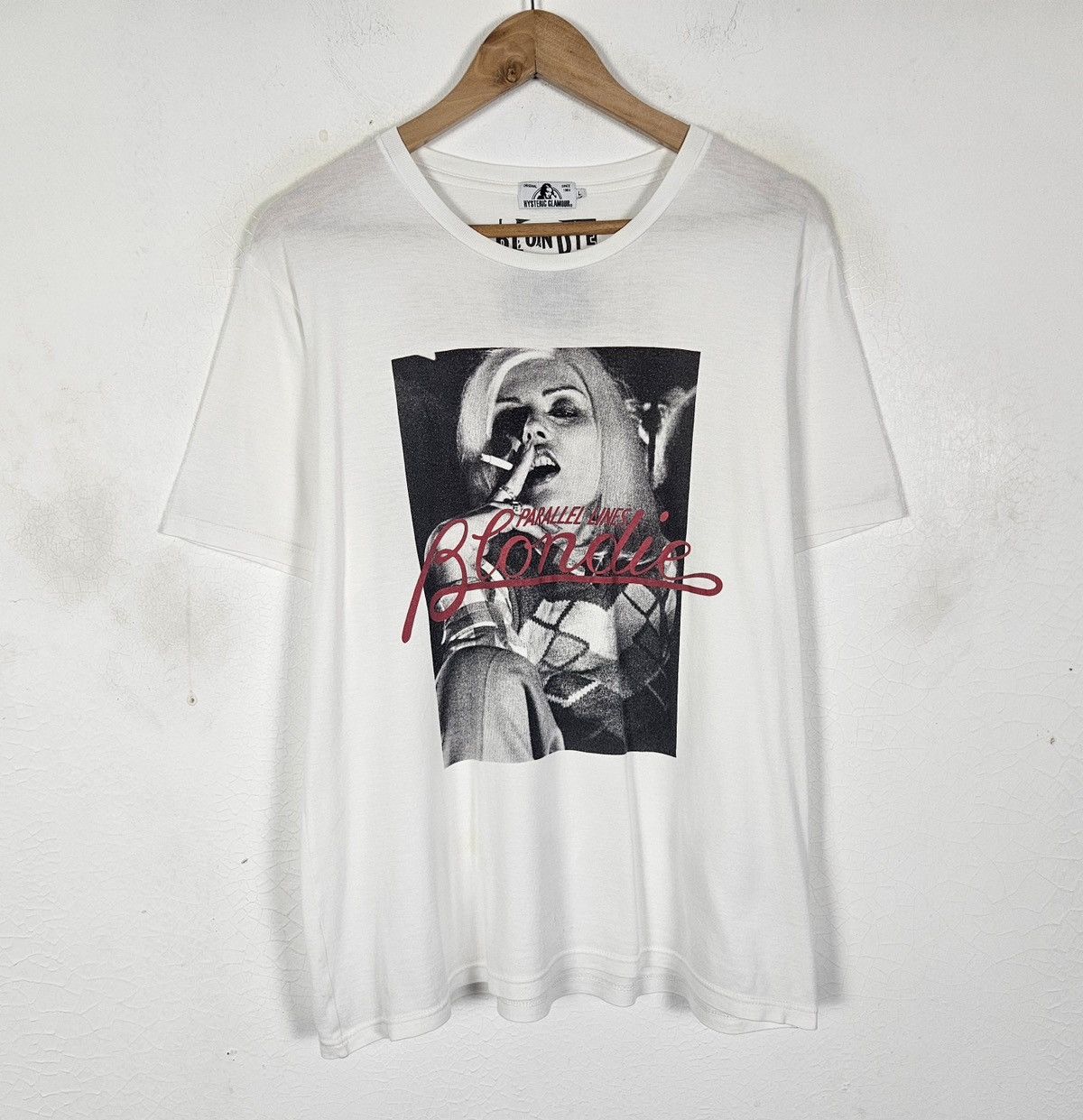 Hysteric Glamour Hysteric Glamour Blondie Deborah Harry Parallel Lines shirt Size US L / EU 52-54 / 3 - 3 Thumbnail