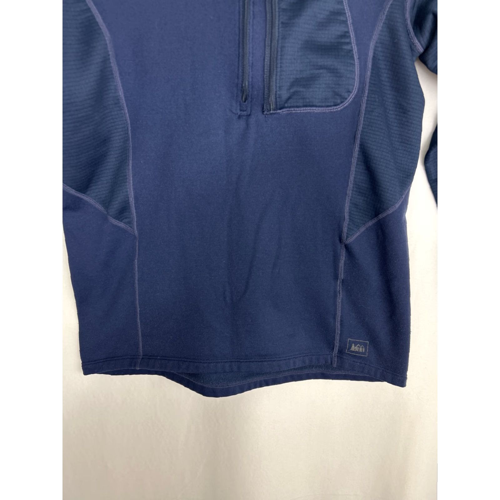 Vintage REI Mens Small Navy Blue 1/4 Zip Pullover Windstopper Polyester Nylon Hiking Size US S / EU 44-46 / 1 - 5 Thumbnail