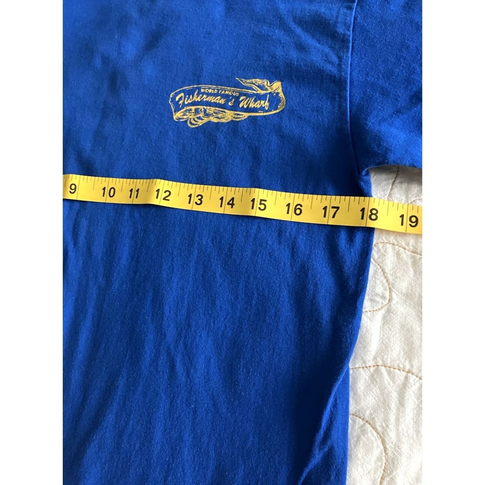 Vintage VINTAGE World Famous Fisherman’s Wharf VA West Point M USA Made Selec-T T-Shirt 90s Art Funny Mens Size US M / EU 48-50 / 2 - 4 Thumbnail
