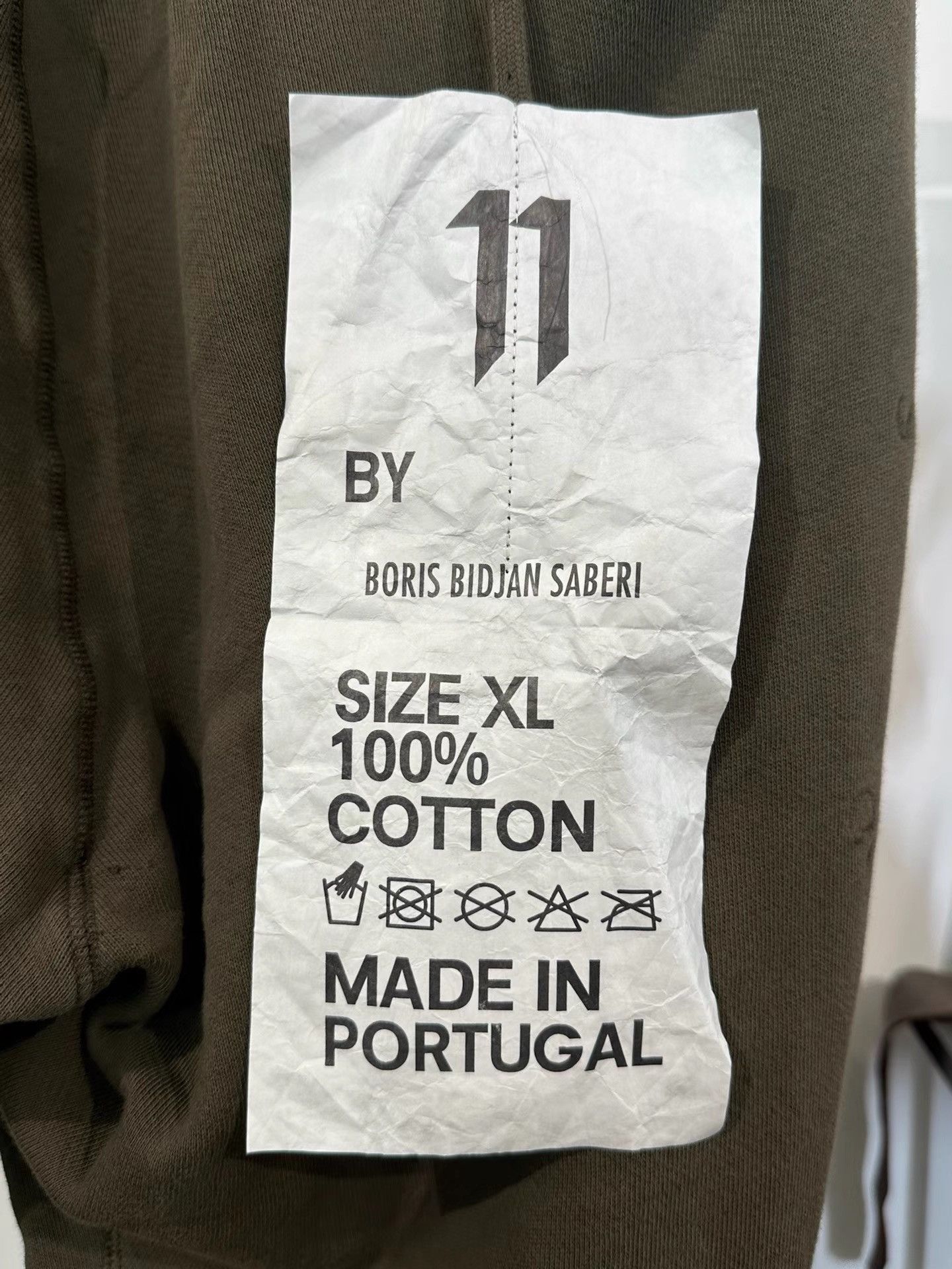 11 By Boris Bidjan Saberi 11by BBS P3 Stitched Sweatpants K35 Size US 37 - 8 Thumbnail