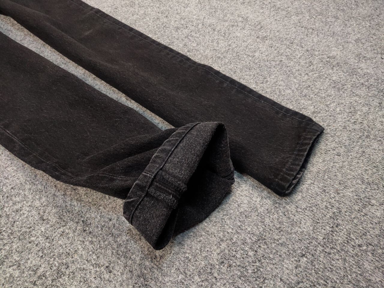 Levi's Vintage 90's Levis 501 Black Faded Denim Jeans Usa Style Size US 30 / EU 46 - 8 Thumbnail