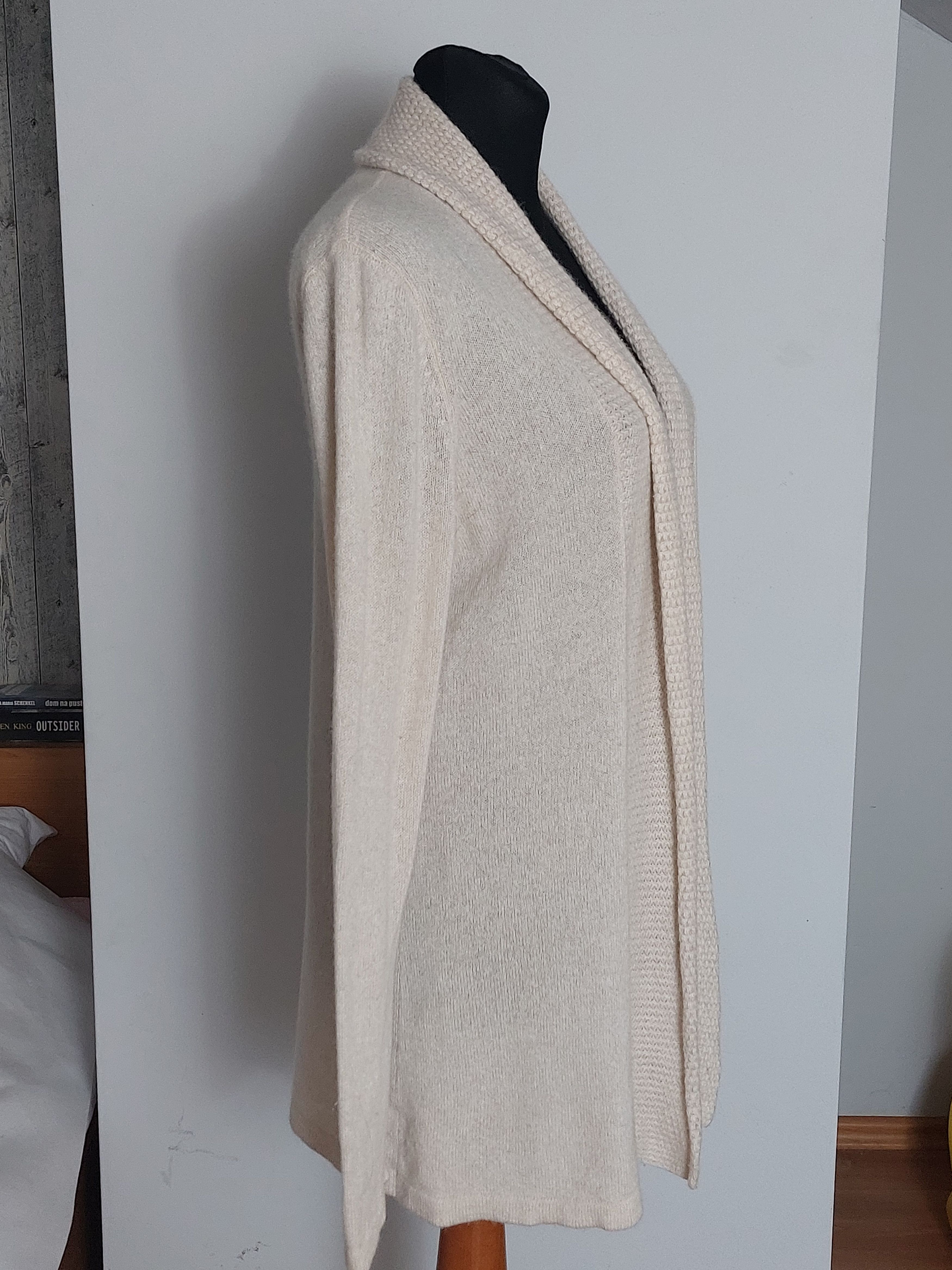 Other MADDISON 100% Cashmere Cardigan Beige Size M / US 6-8 / IT 42-44 - 7 Thumbnail