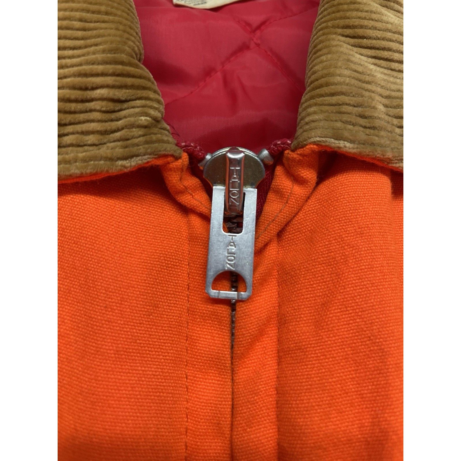 Other VINTAGE WOOLRICH BLAZE ORANGE HUNTING CHORE ZIP JACKET XL 19 Size US XL / EU 56 / 4 - 8 Thumbnail