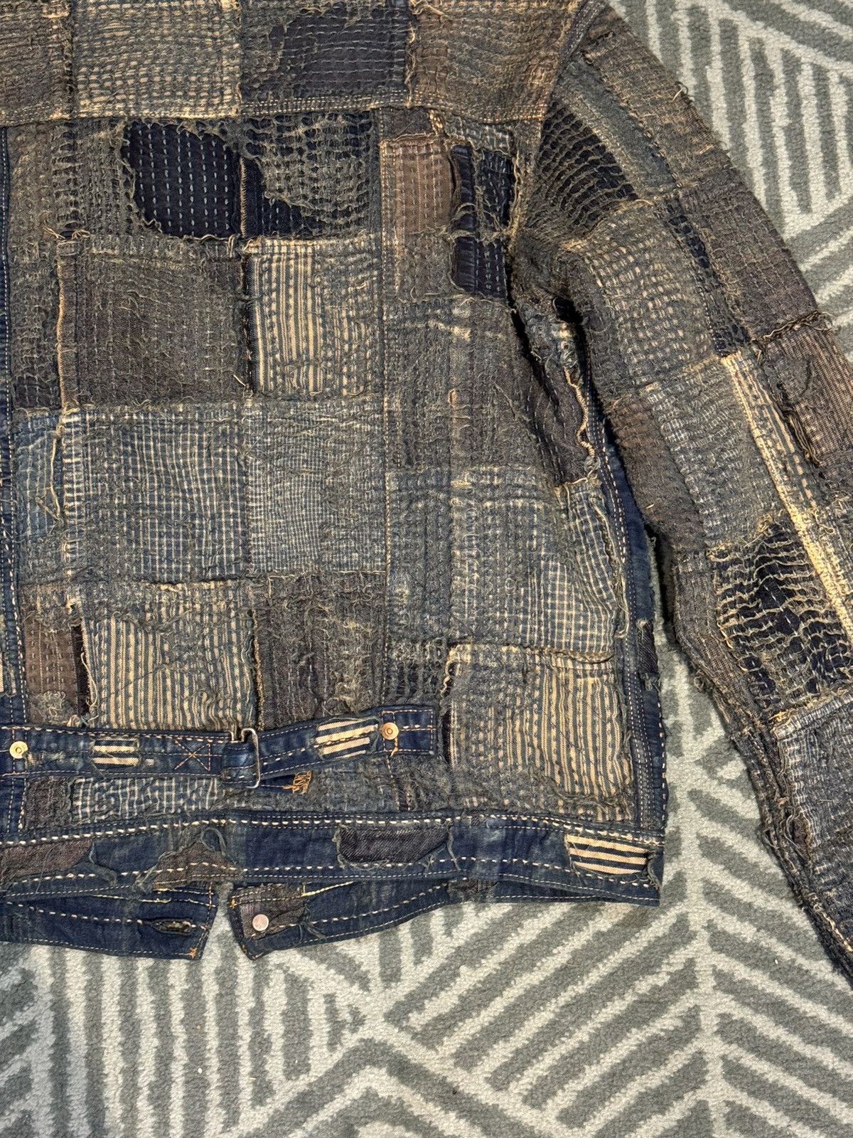 Kapital × Kapital Kountry Kapital Kountry Boro 1st Jacket denim wool lining 1 version Size US XL / EU 56 / 4 - 18 Thumbnail