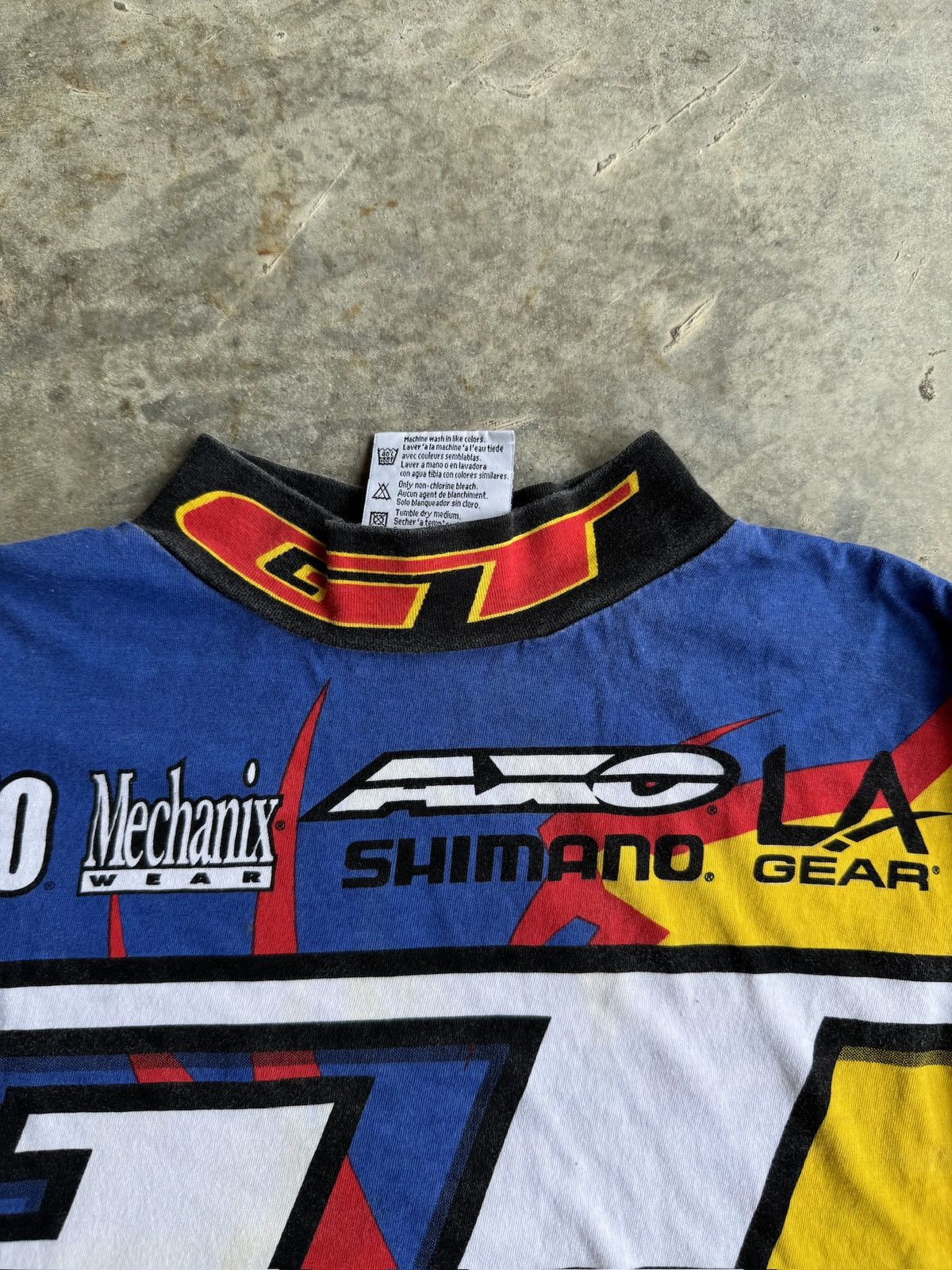 Vintage *RARE* VINTAGE 90s 00s Y2K AXO RACING BMX BIKER JERSEY SPORT Size US S / EU 44-46 / 1 - 5 Thumbnail
